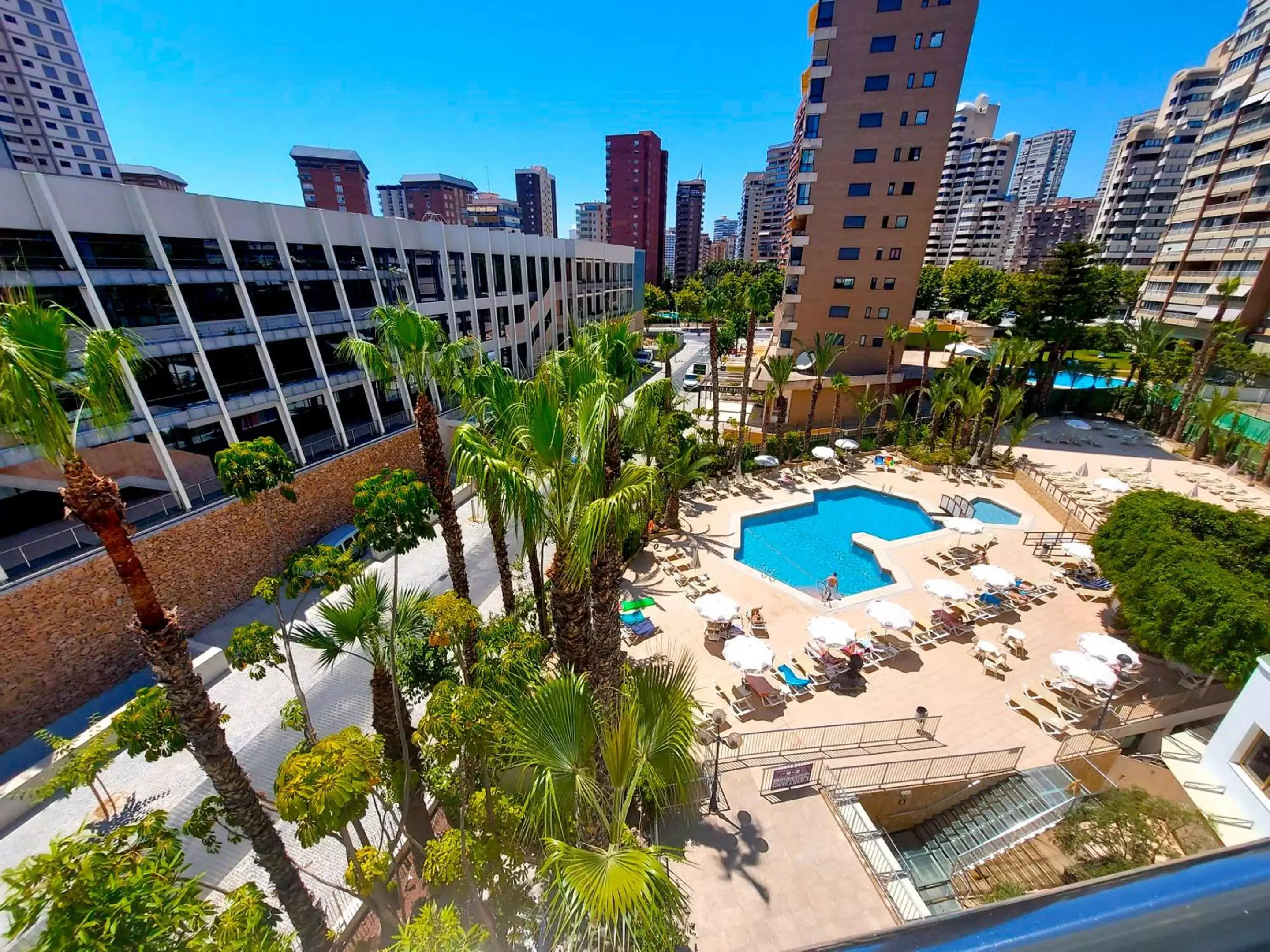 View (from property/room), Pool View in Hotel Servigroup Castilla