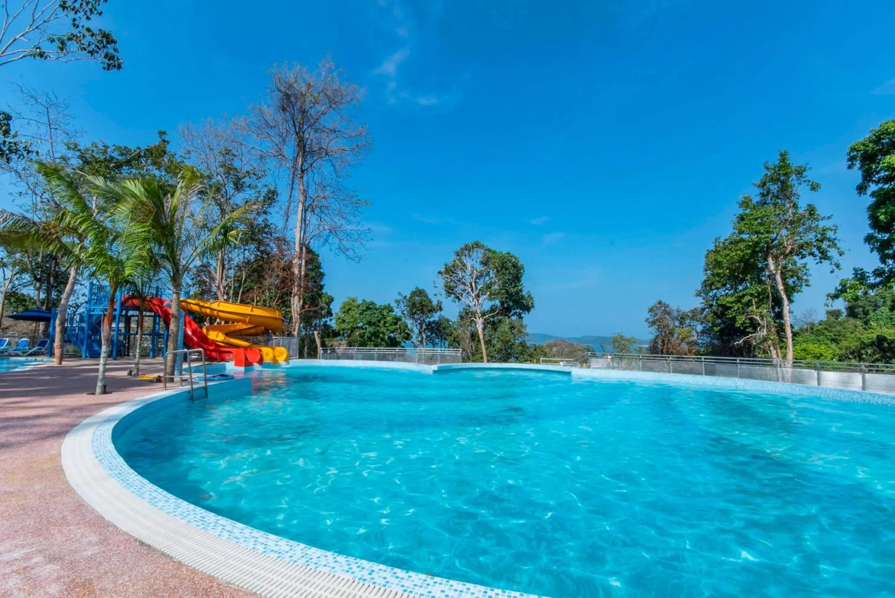 Swimming pool in MyRus Resort Langkawi