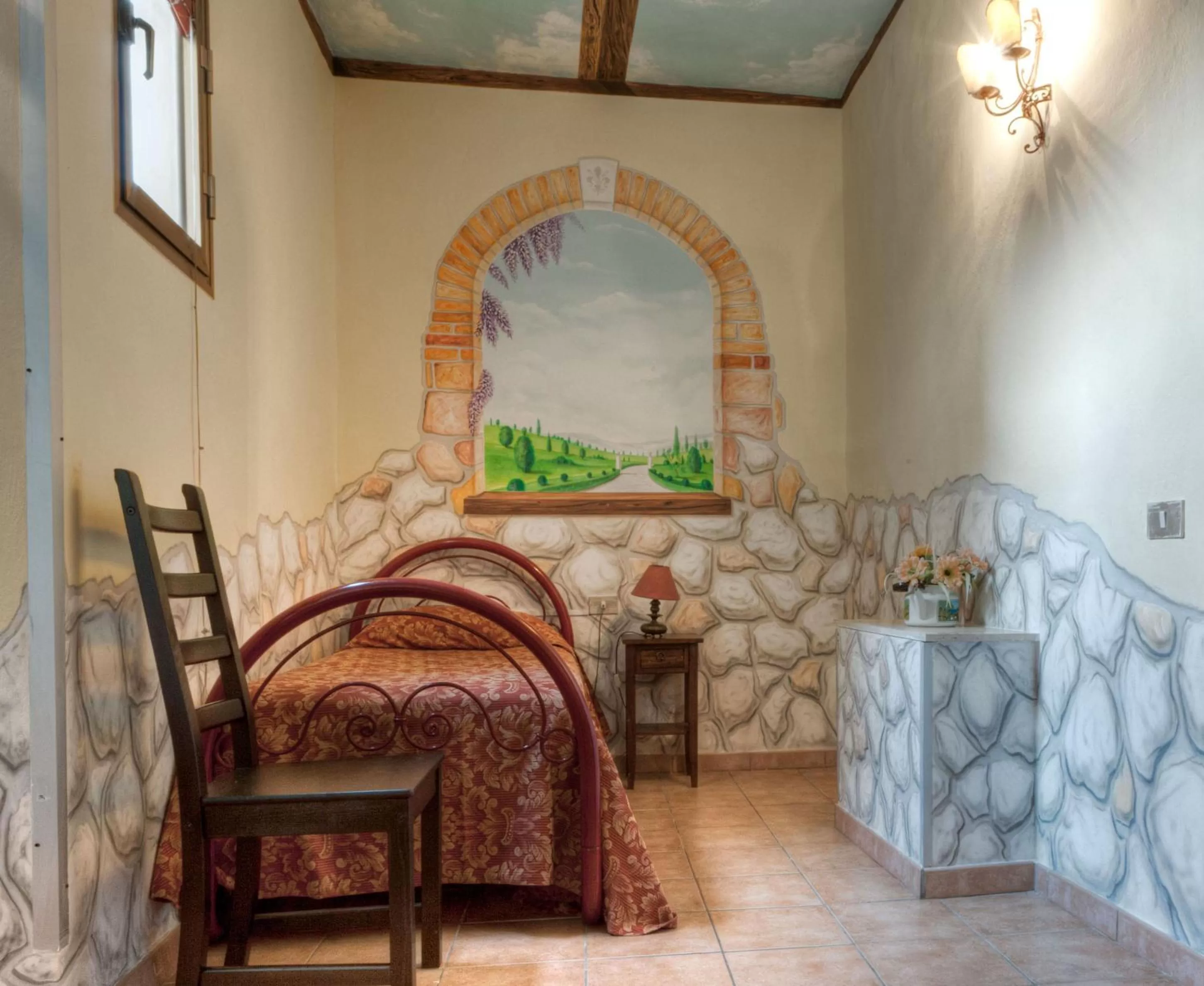 Bed in Hotel Masaccio