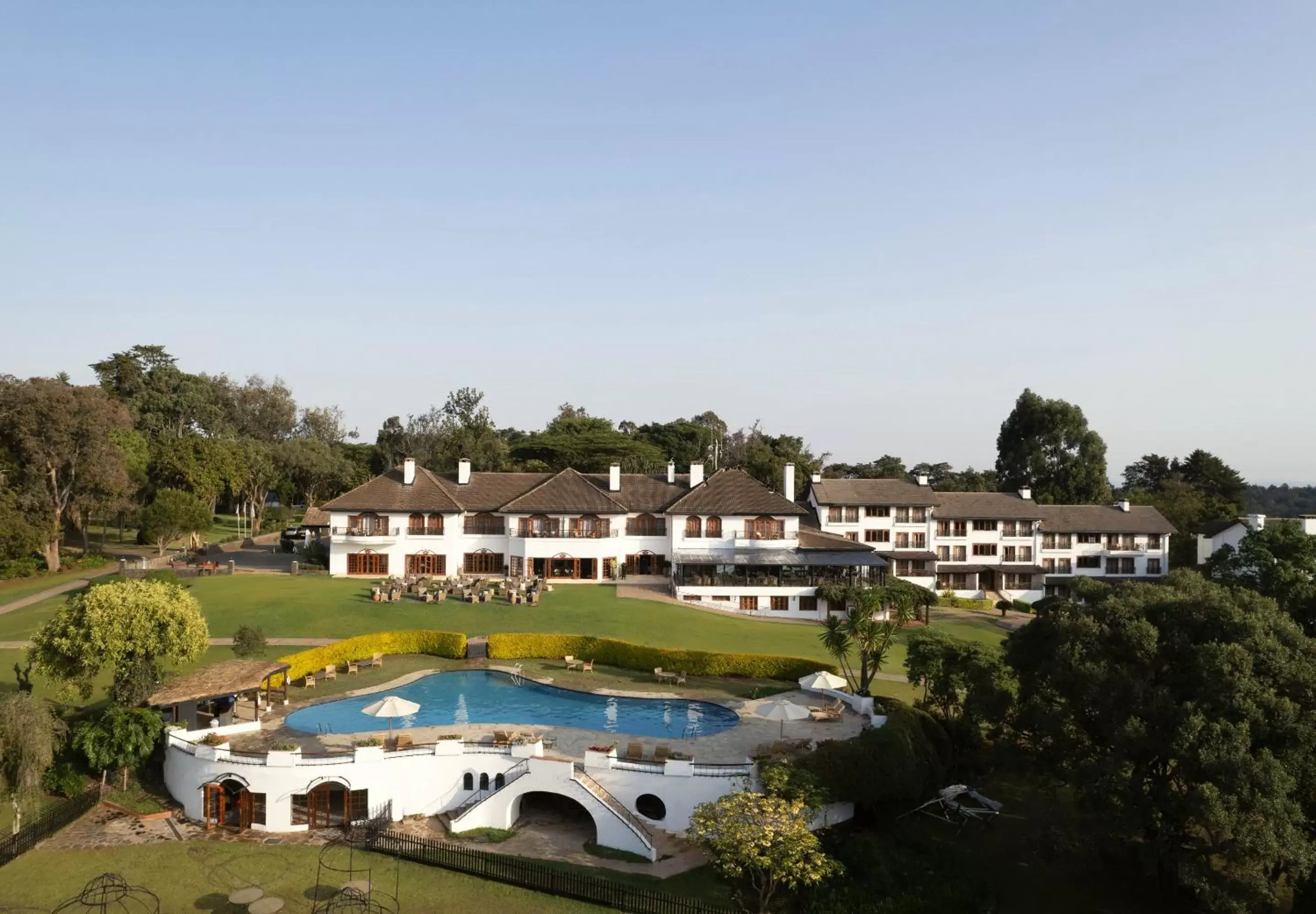 Garden, Pool View in Fairmont Mount Kenya Safari Club