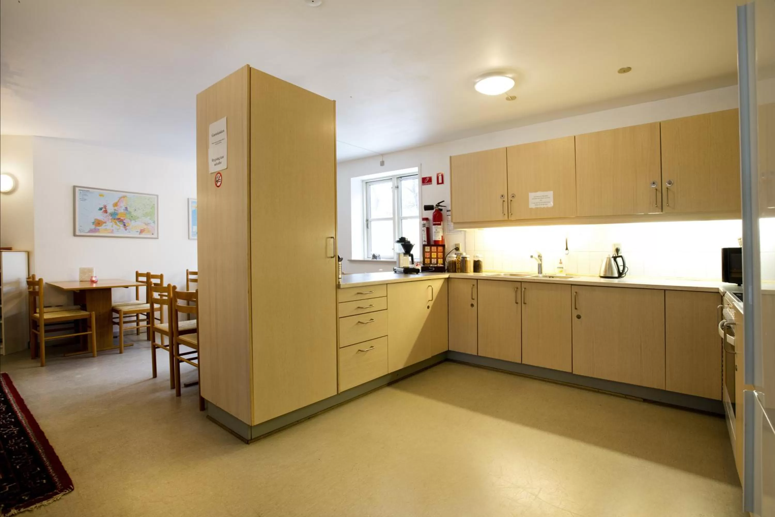 Kitchen or kitchenette in Motel Stege