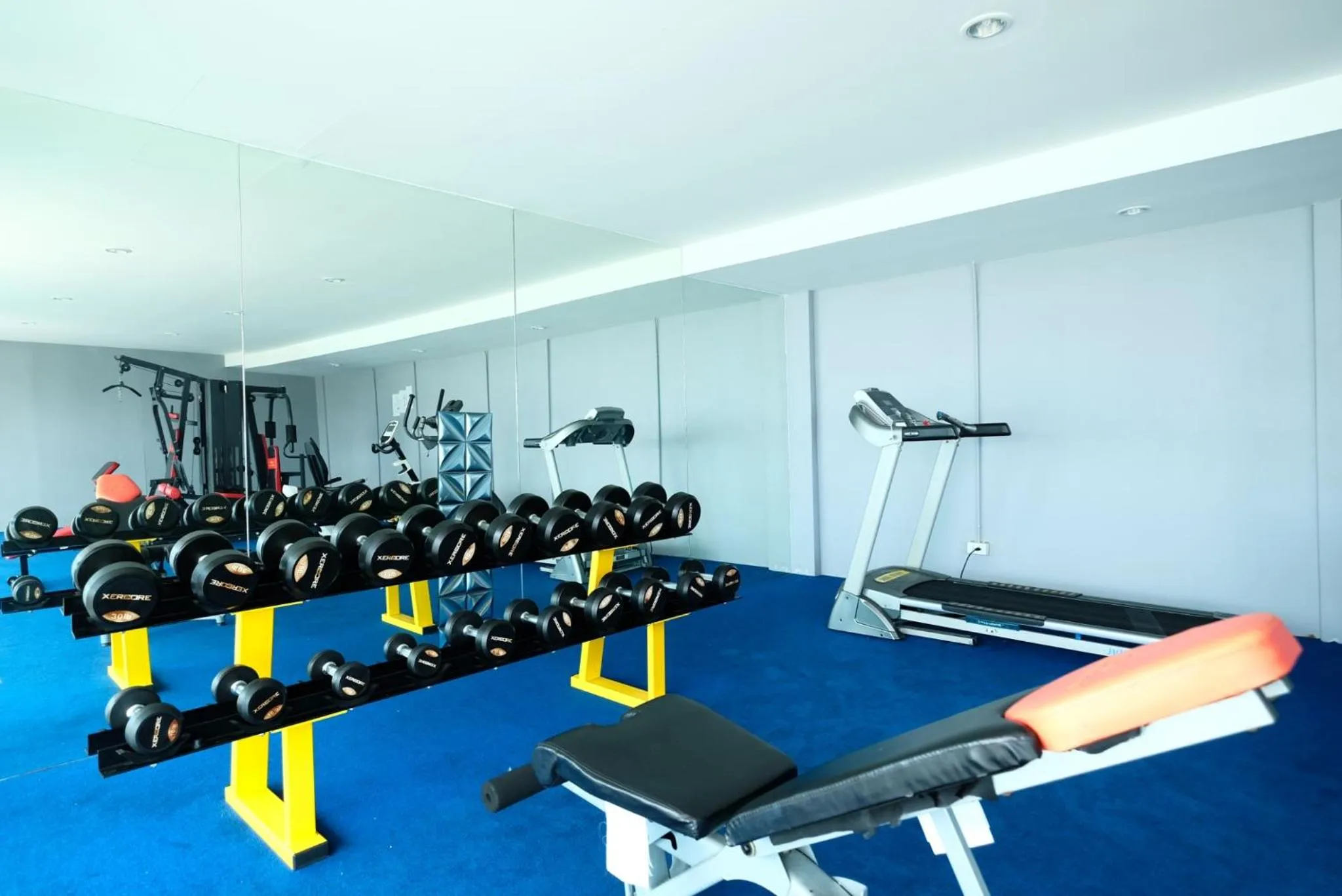 Fitness centre/facilities in D@Sea Hotel