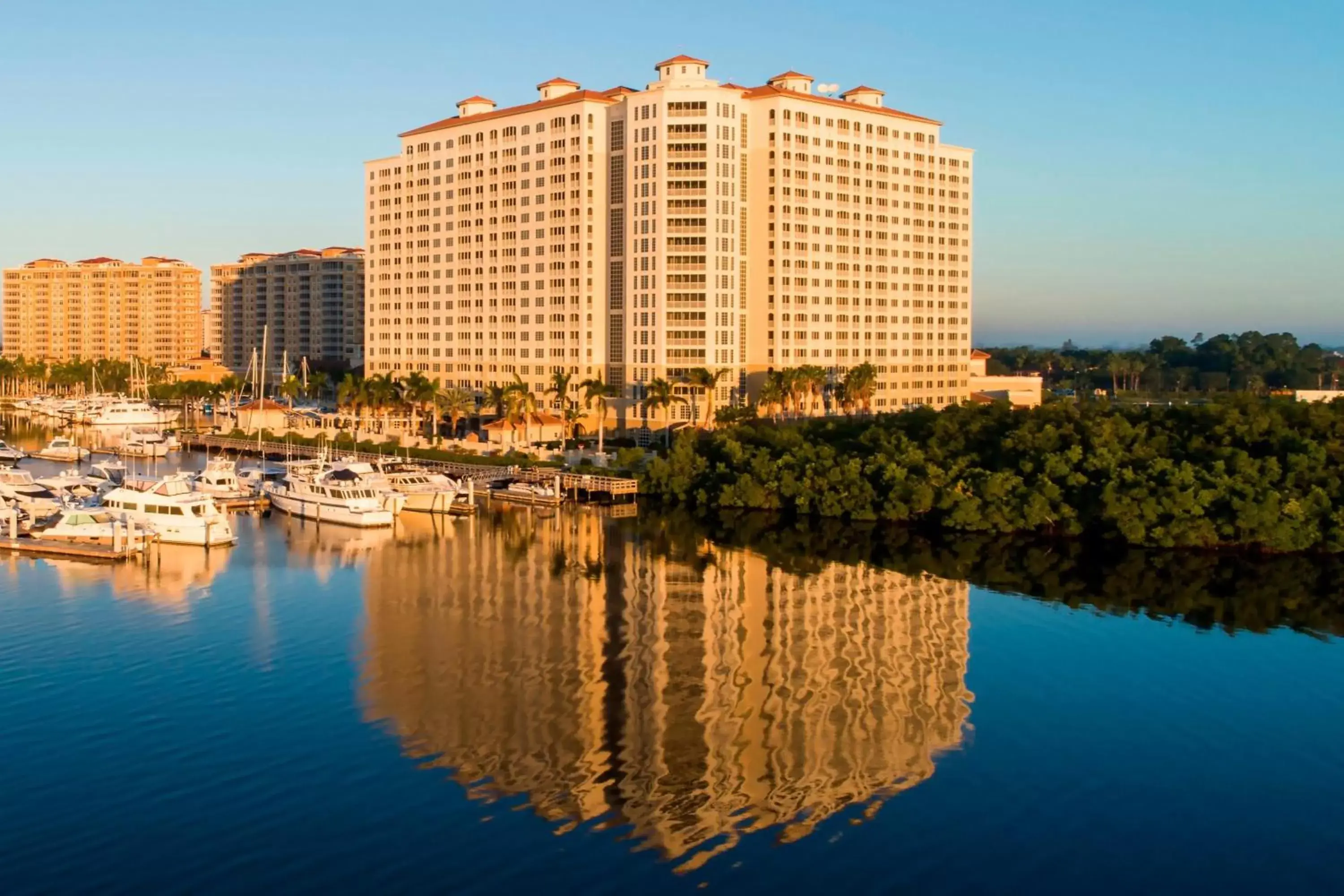 Property building in The Westin Cape Coral Resort at Marina Village