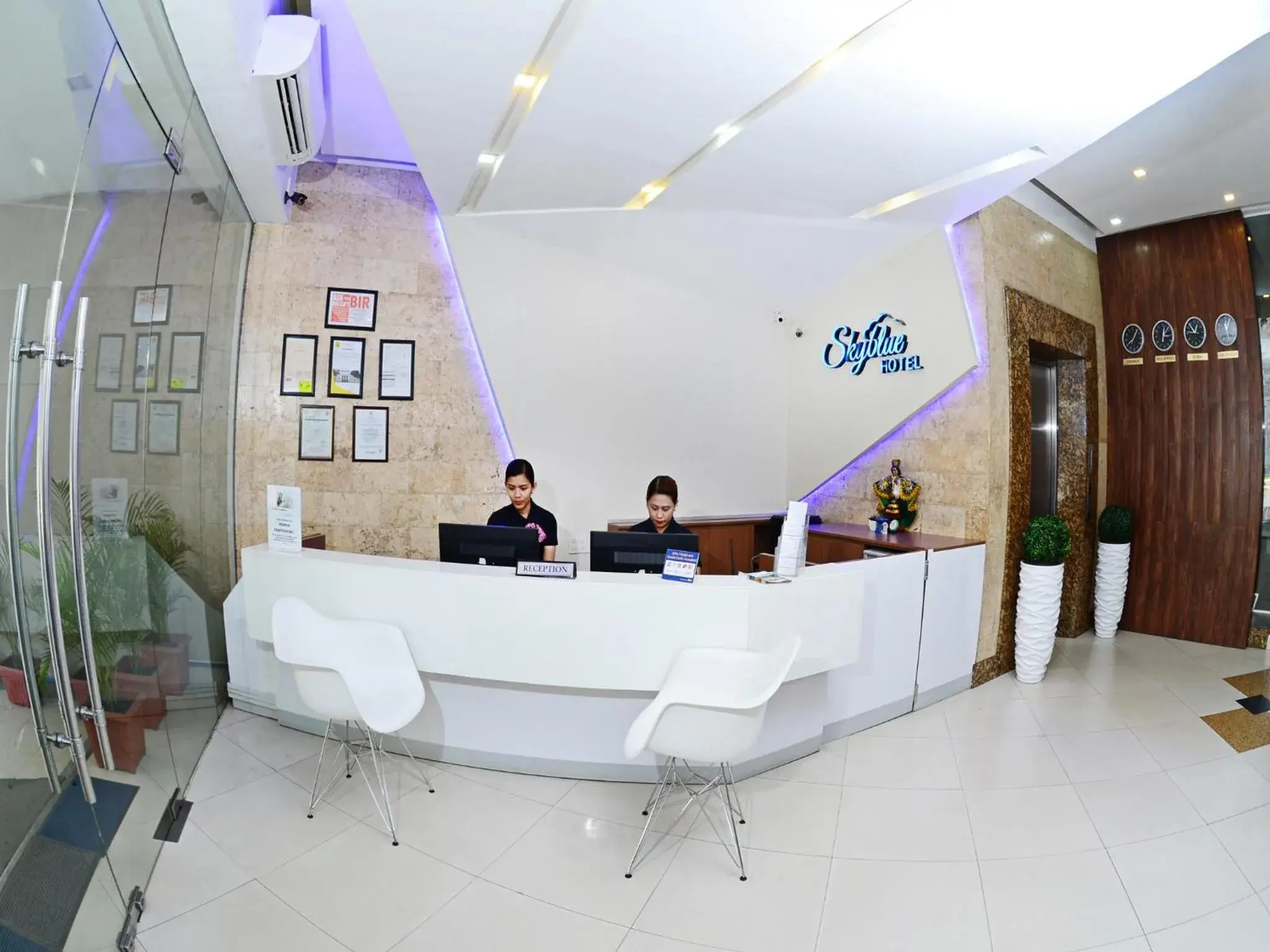 Lobby or reception, Staff in Skyblue Hotel