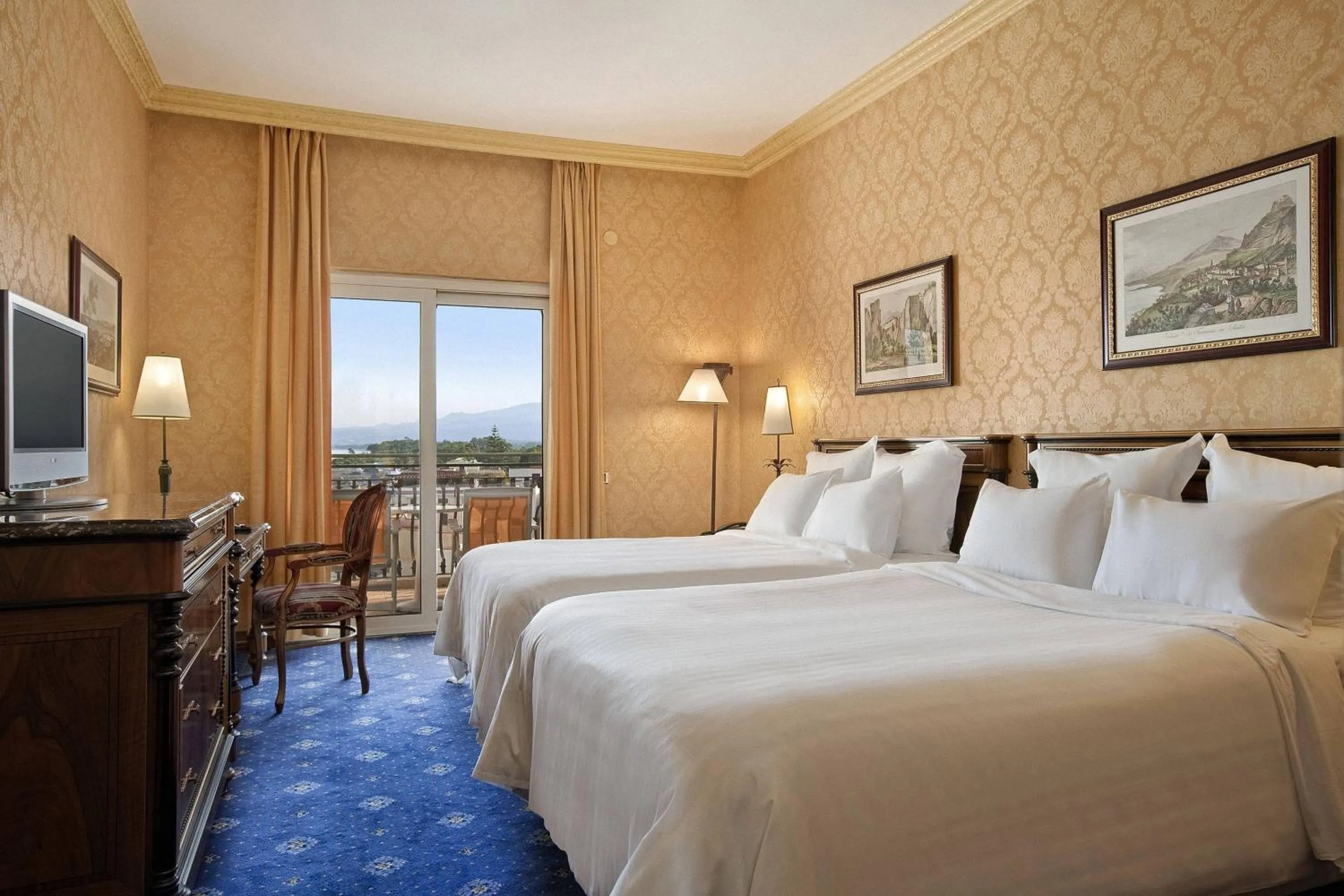 Photo of the whole room, Bed in Delta Hotels by Marriott Giardini Naxos