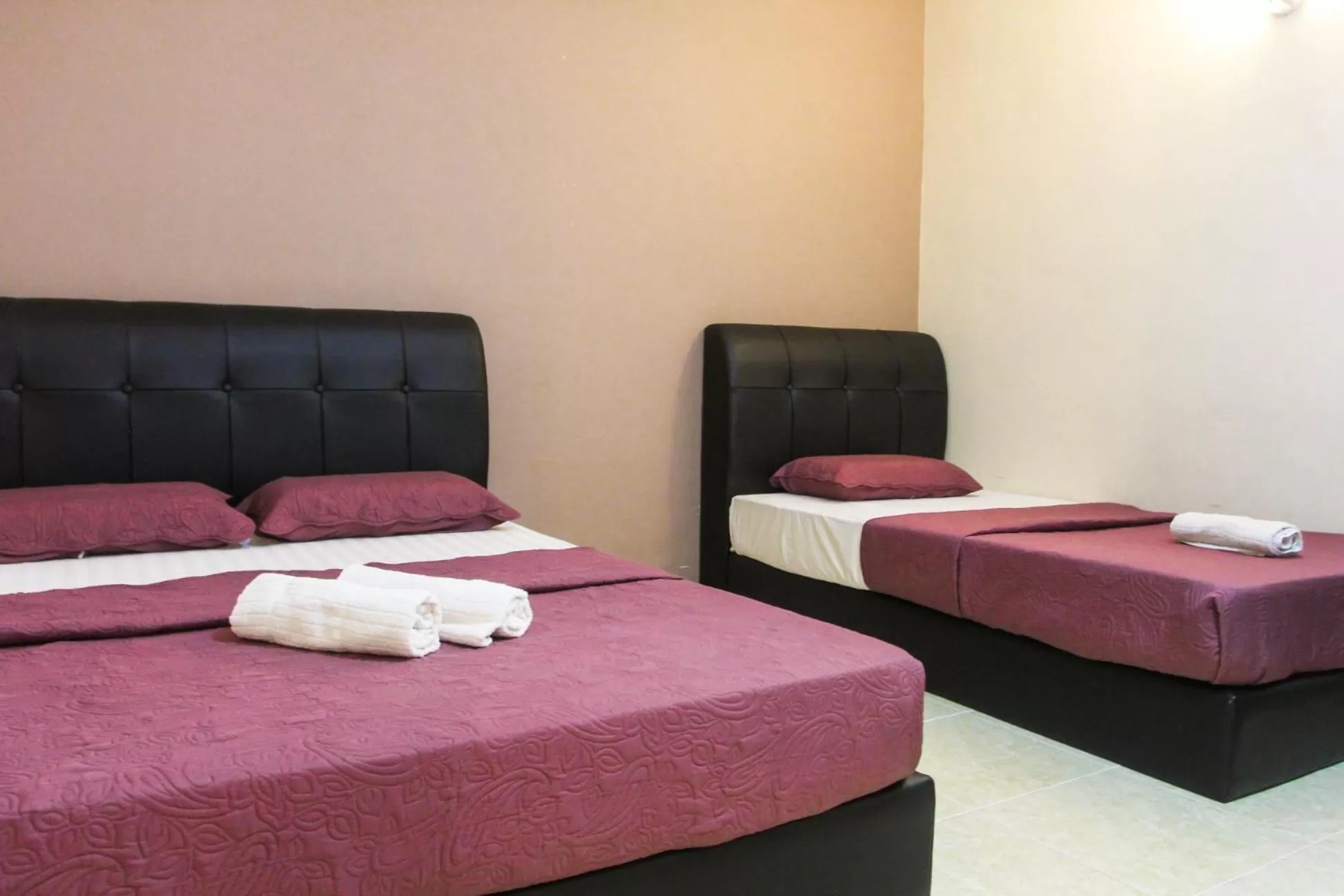 Bed in Chuu Pun Village Resort