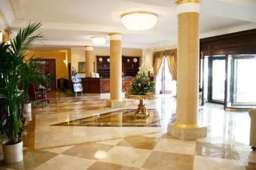 Lobby or reception in Grand Hotel Palace Lobby or reception in Grand Hotel Palace