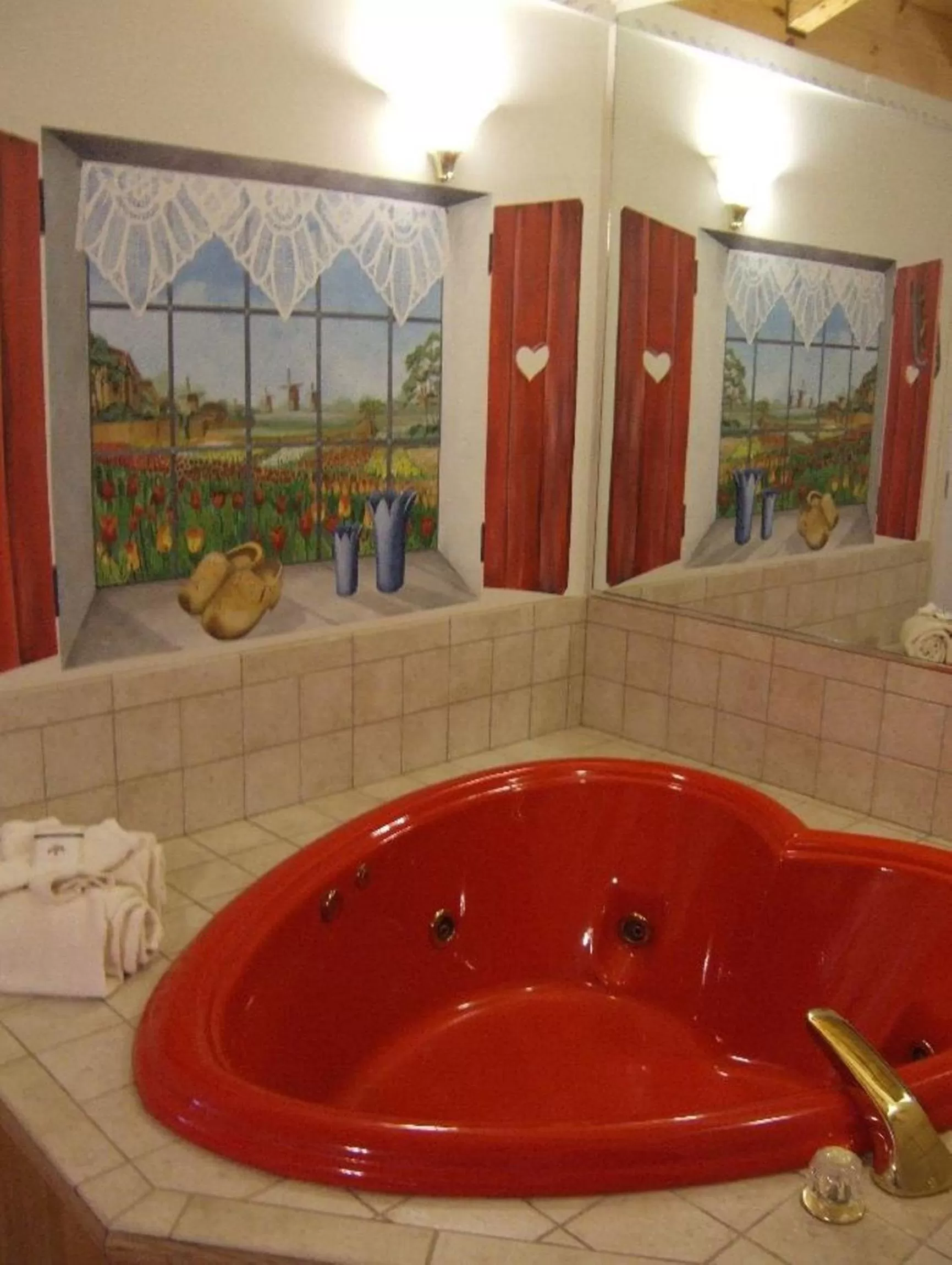 Bathroom in Black Forest Bed & Breakfast