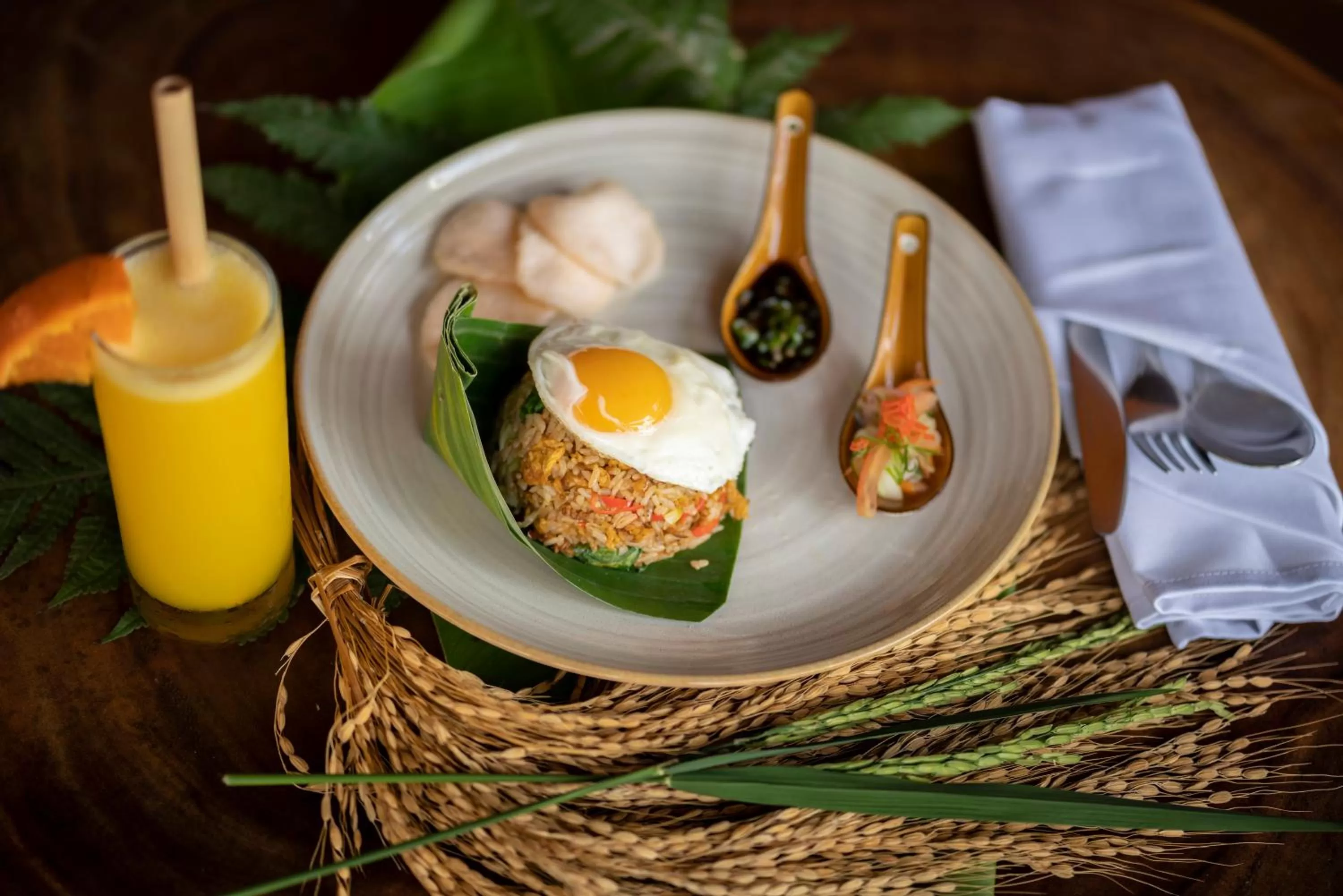 Breakfast in Menzel Ubud
