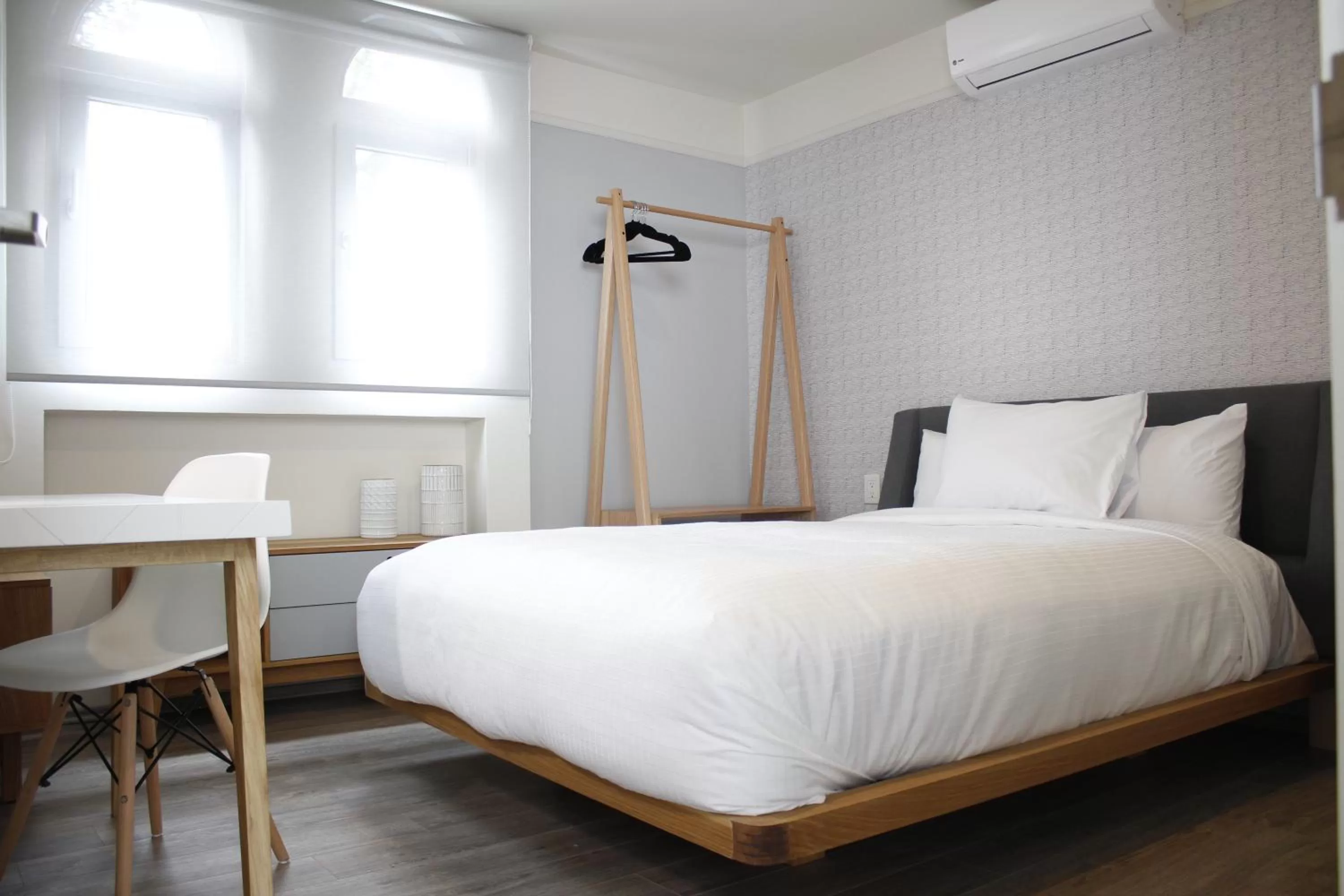 Bed in Hotel Casa Condesa Michoacan 113