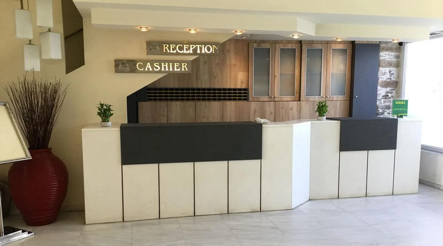Lobby or reception in Hotel Hermes