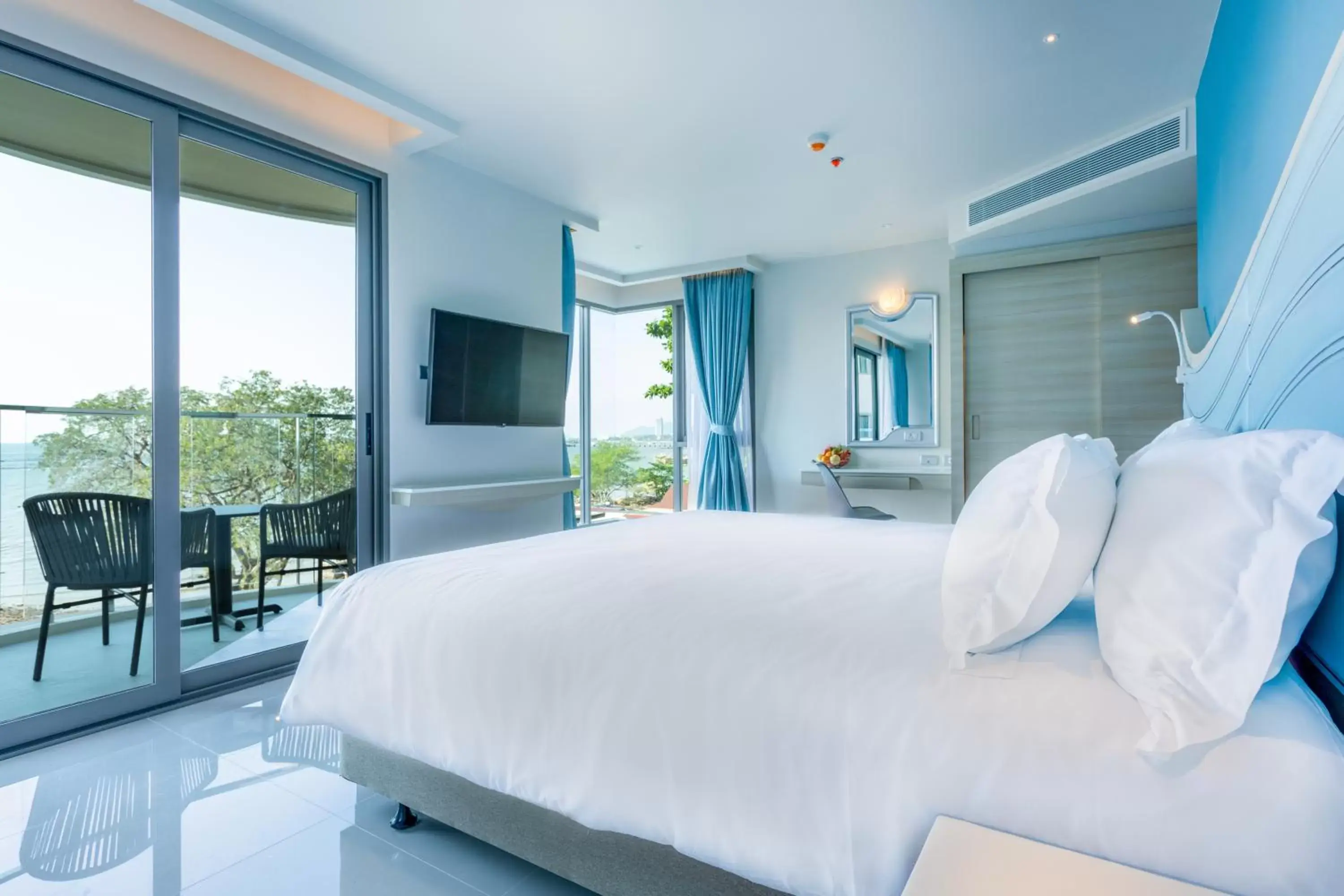 Bedroom, Bed in Centara Sonrisa Residences & Suites Sriracha - SHA Extra Plus Bedroom, Bed in Centara Sonrisa Residences & Suites Sriracha - SHA Extra Plus