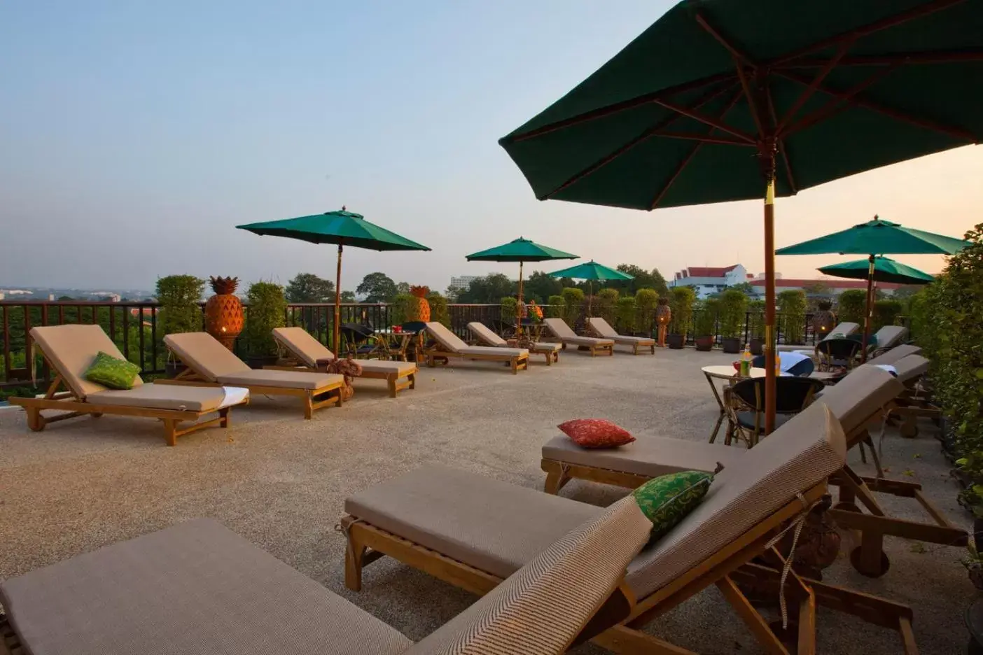 Balcony/Terrace, Beach in Baan Souy Resort