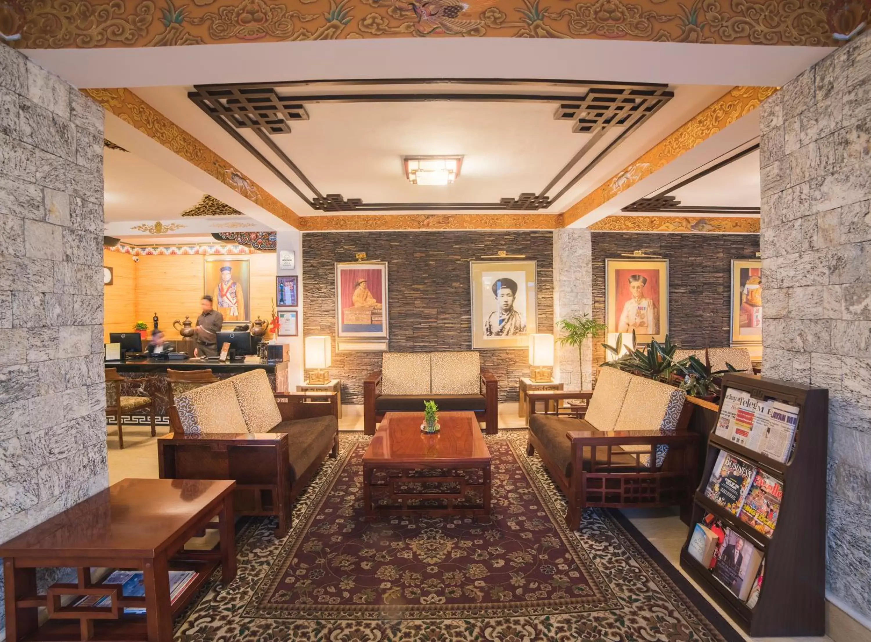 Lobby or reception, Restaurant/Places to Eat in Denzong Regency- Luxury Mountain Retreat Spa & Casino