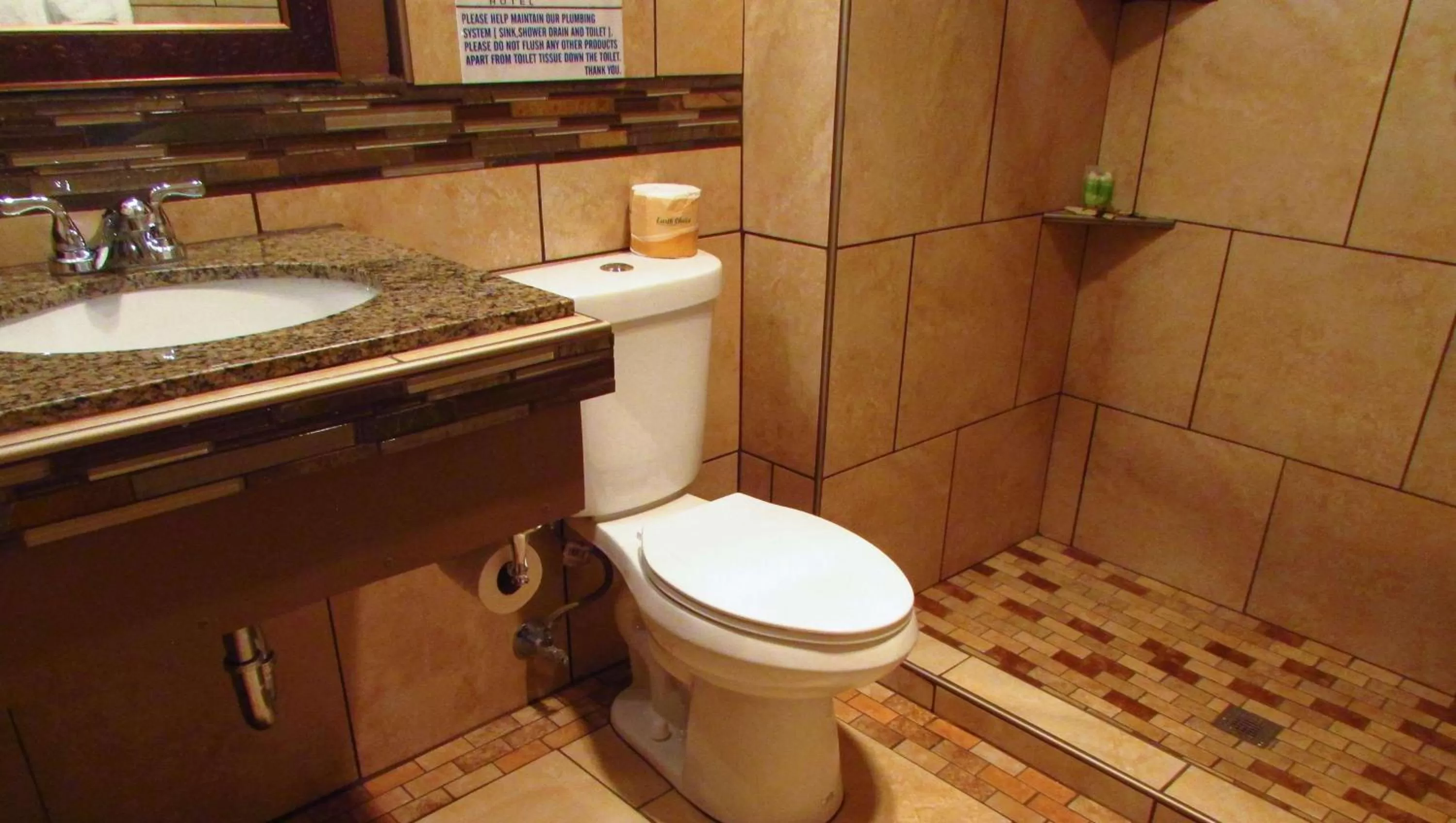 Bathroom in Mountain Star Inn