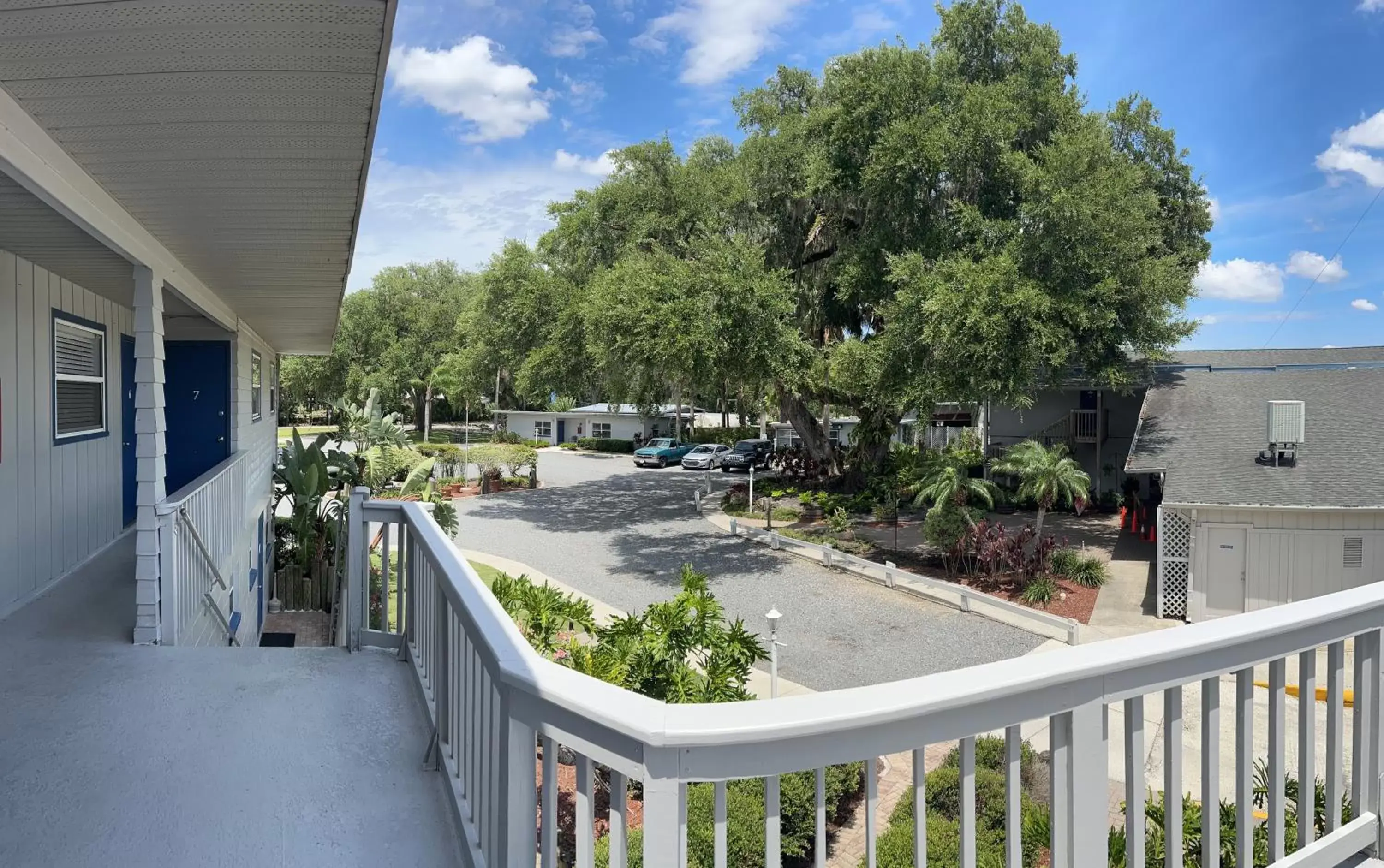 Balcony/Terrace in Hontoon Landing Resort & Marina