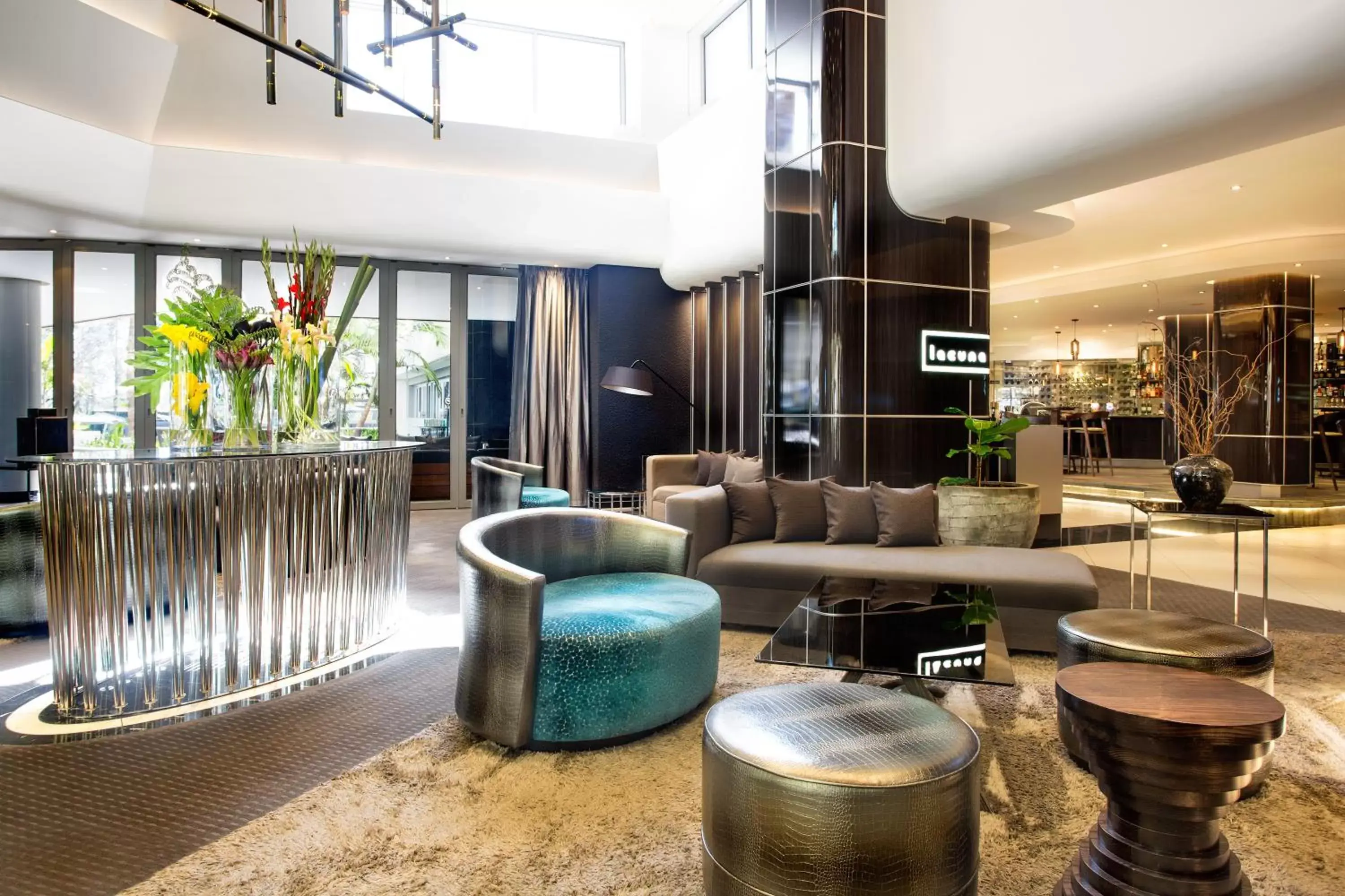Lobby or reception in The Maslow Hotel, Sandton