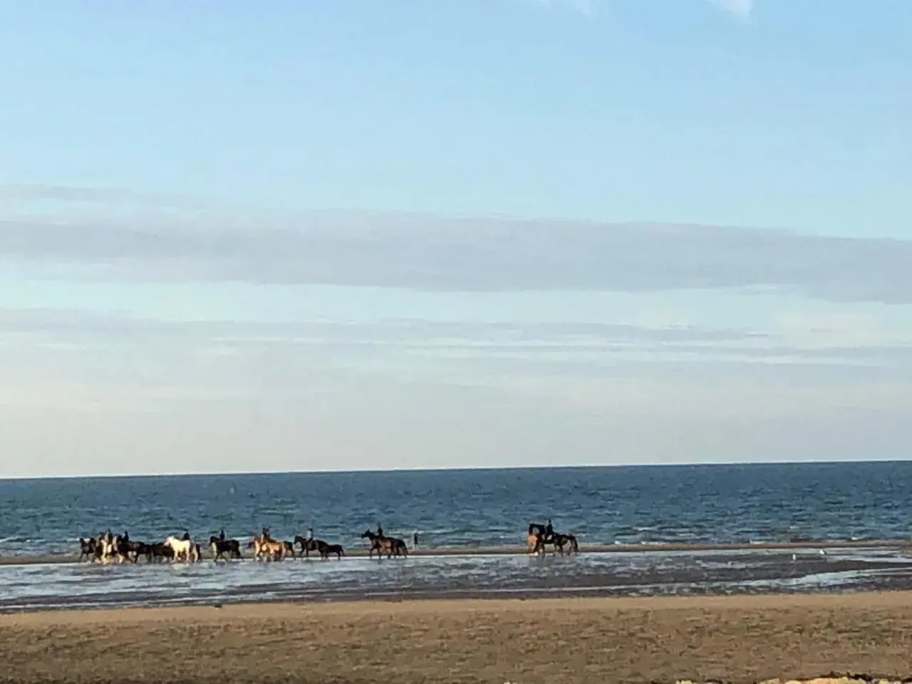 Horse-riding, Beach in La Villa Andry