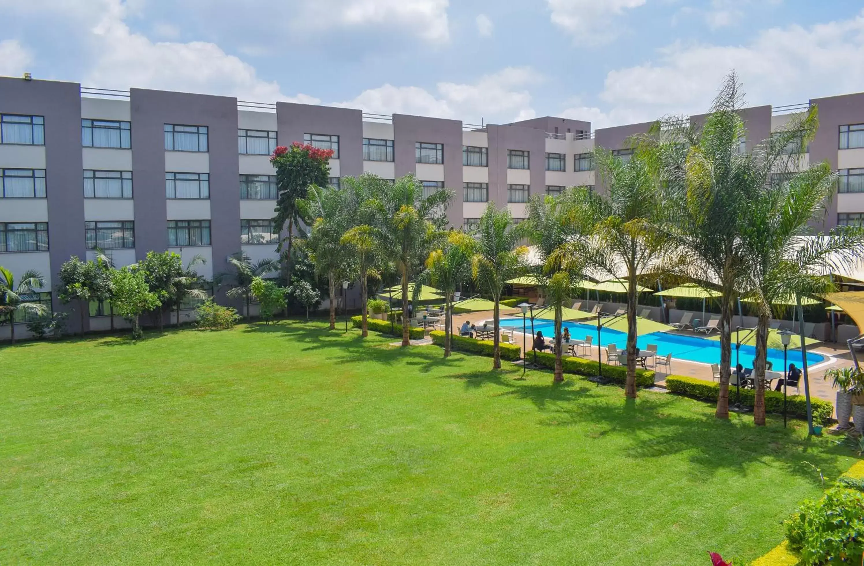 Property building, Swimming Pool in Tamarind Tree Hotel
