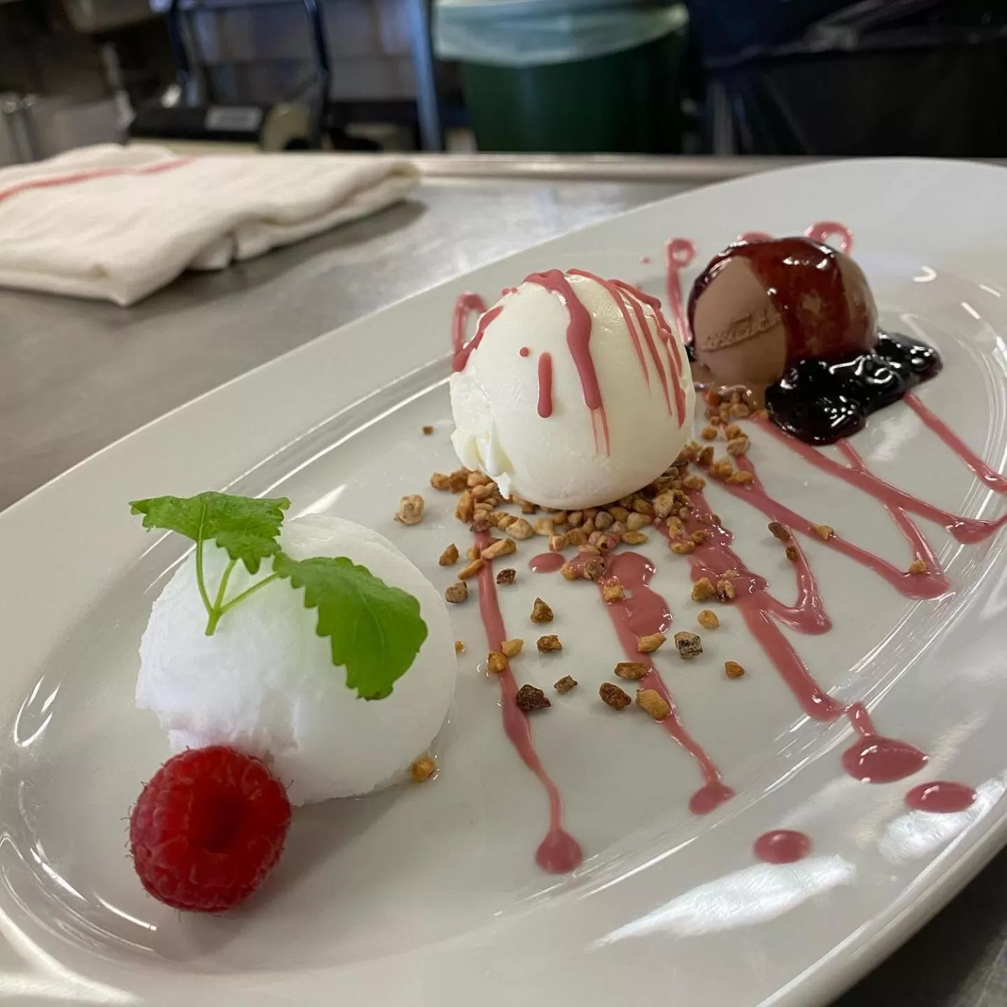 Food in Snöå Bruk Hotell och konferens