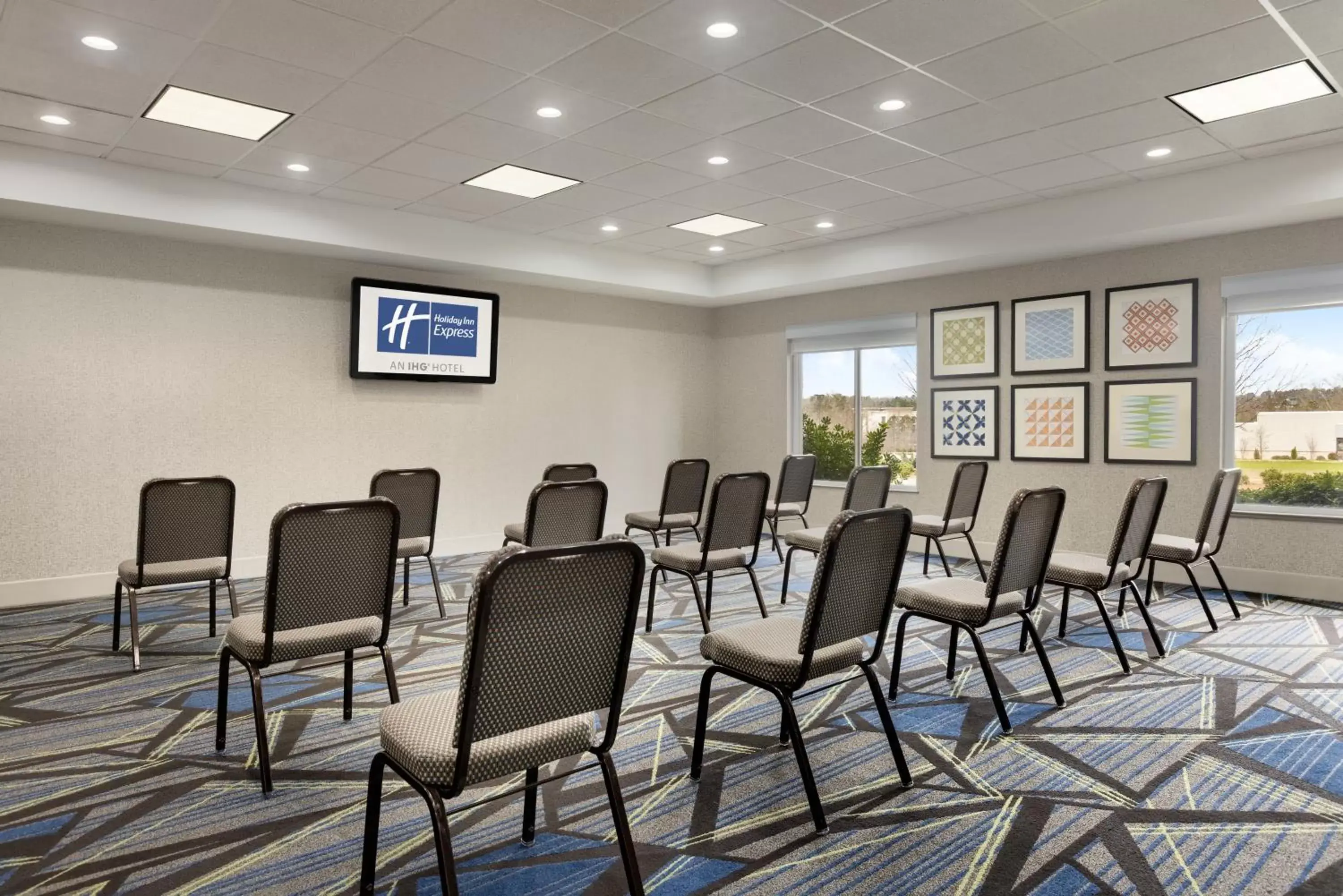 Meeting/conference room in Holiday Inn Express Hotel & Suites Opelika Auburn, an IHG Hotel