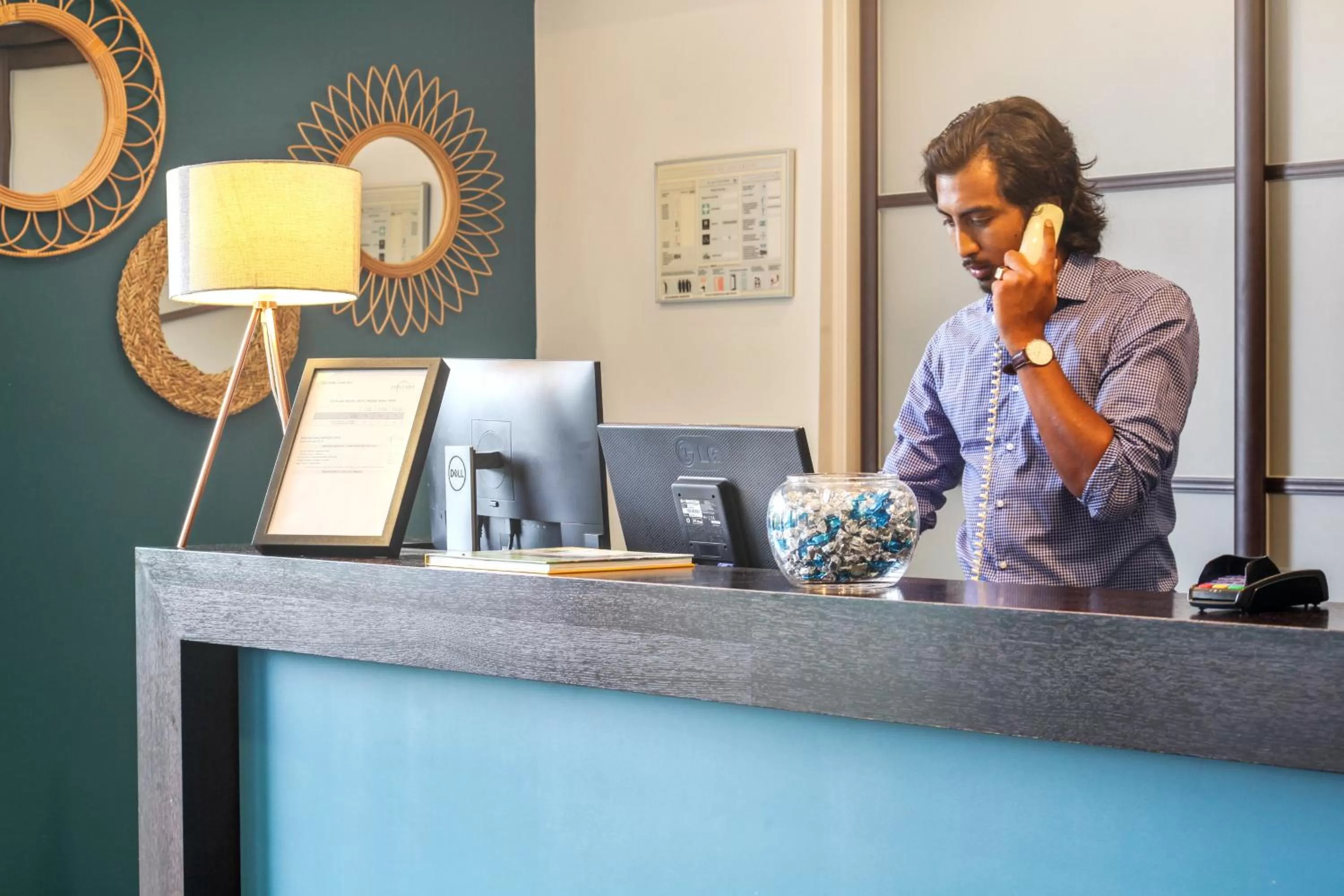 Staff in Quality Aparthotel Divonne - Portes de Geneve