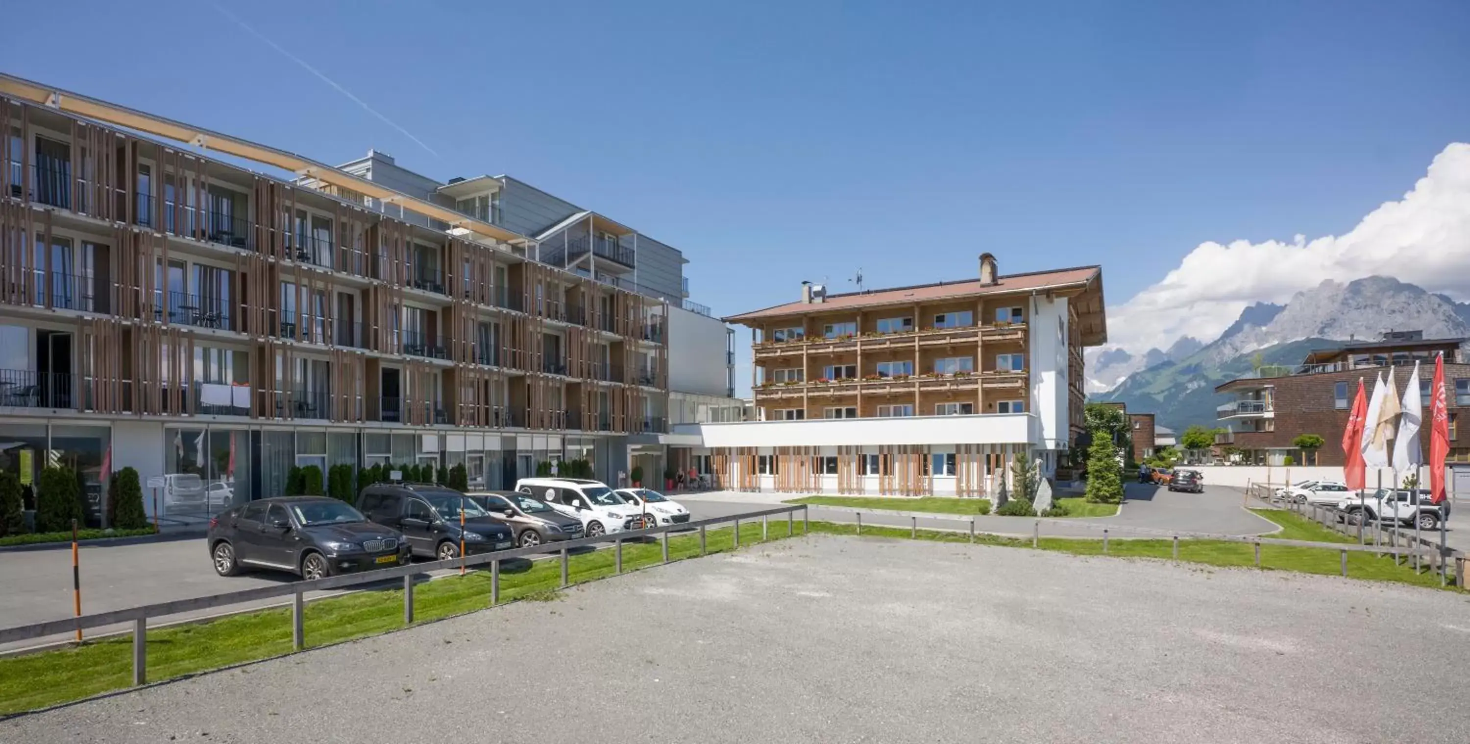 Property Building in Sentido alpenhotel Kaiserfels