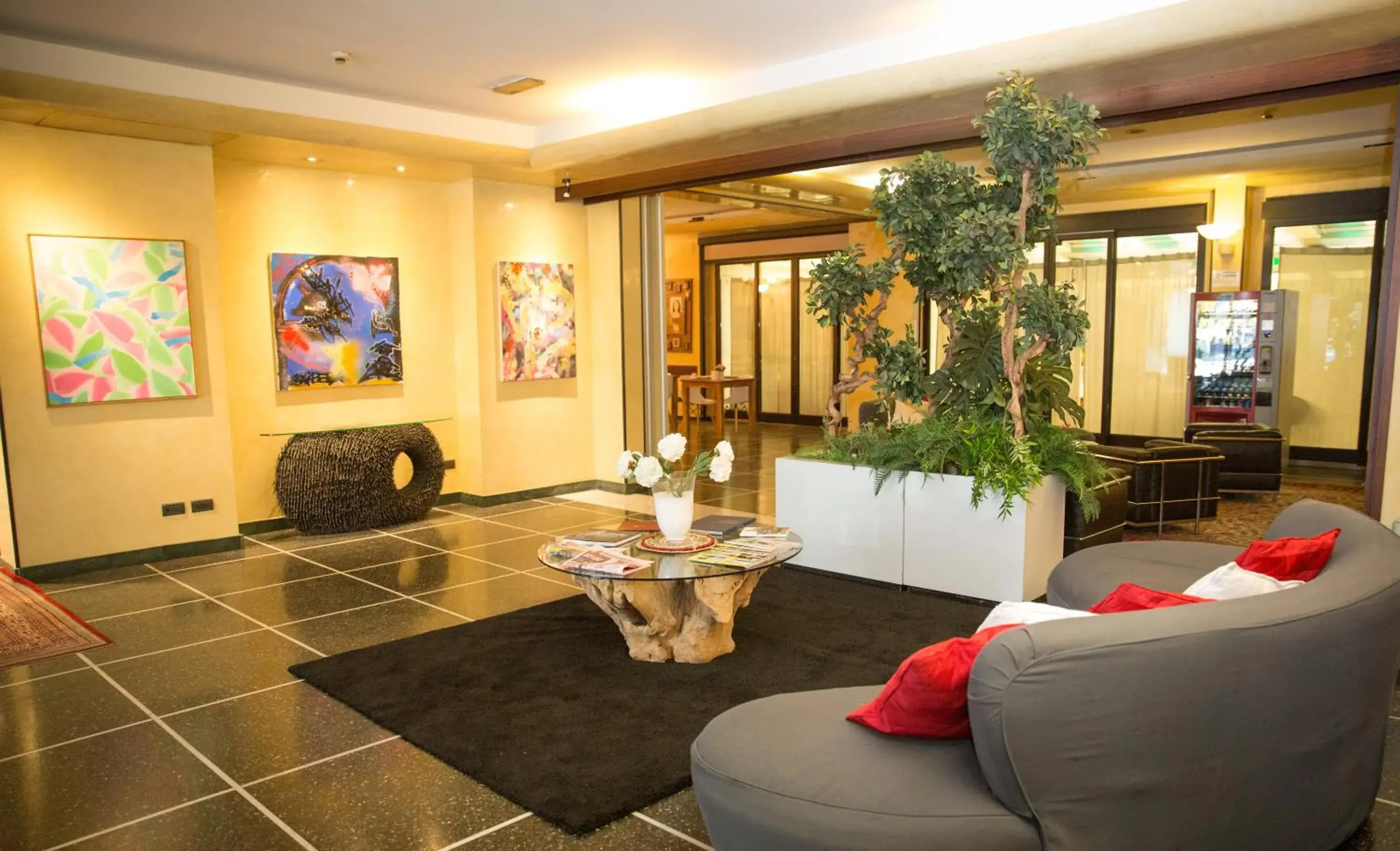 Lobby or reception in Art Hotel Milano