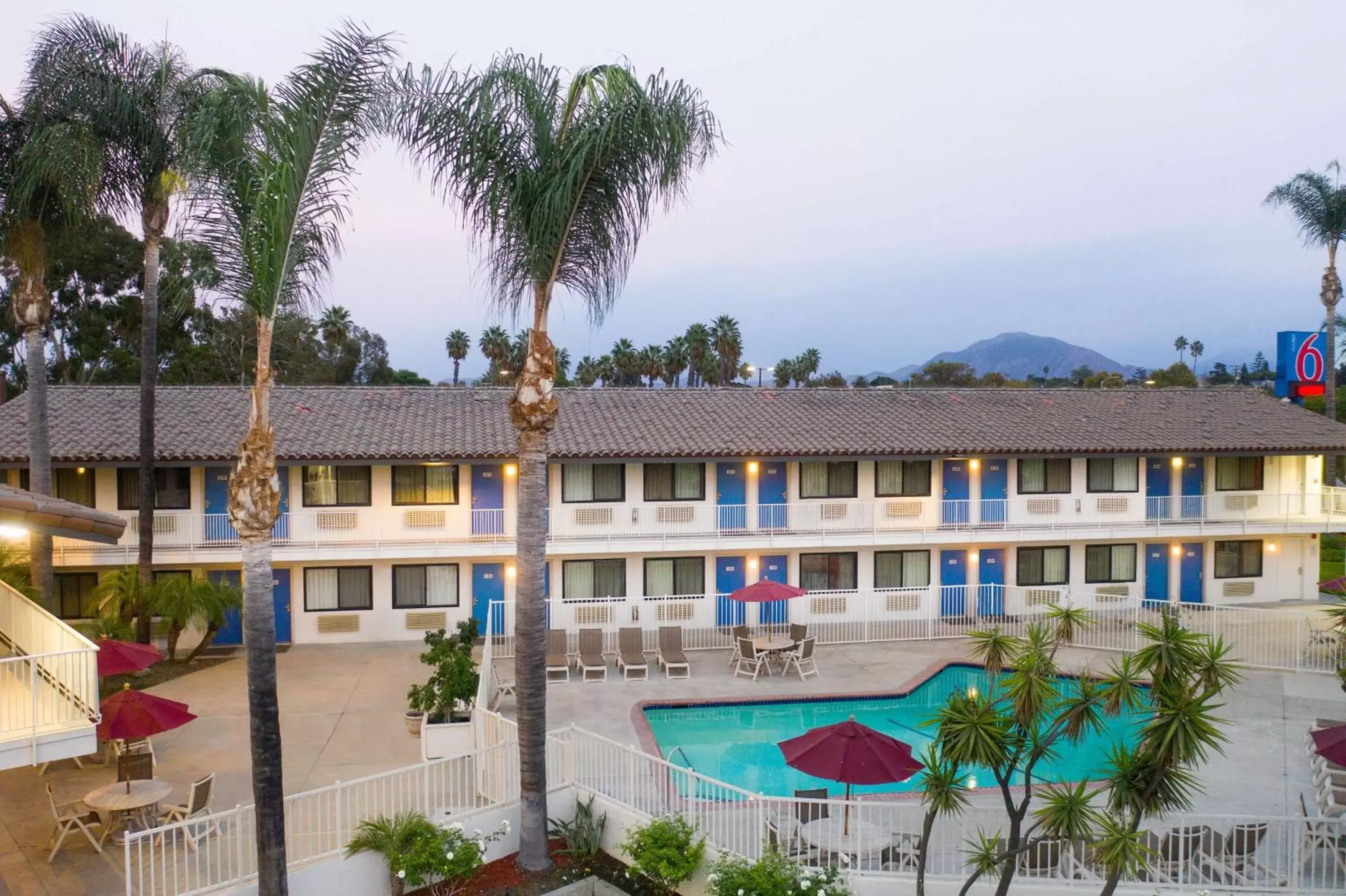 Property building, Pool View in Motel 6-Camarillo, CA