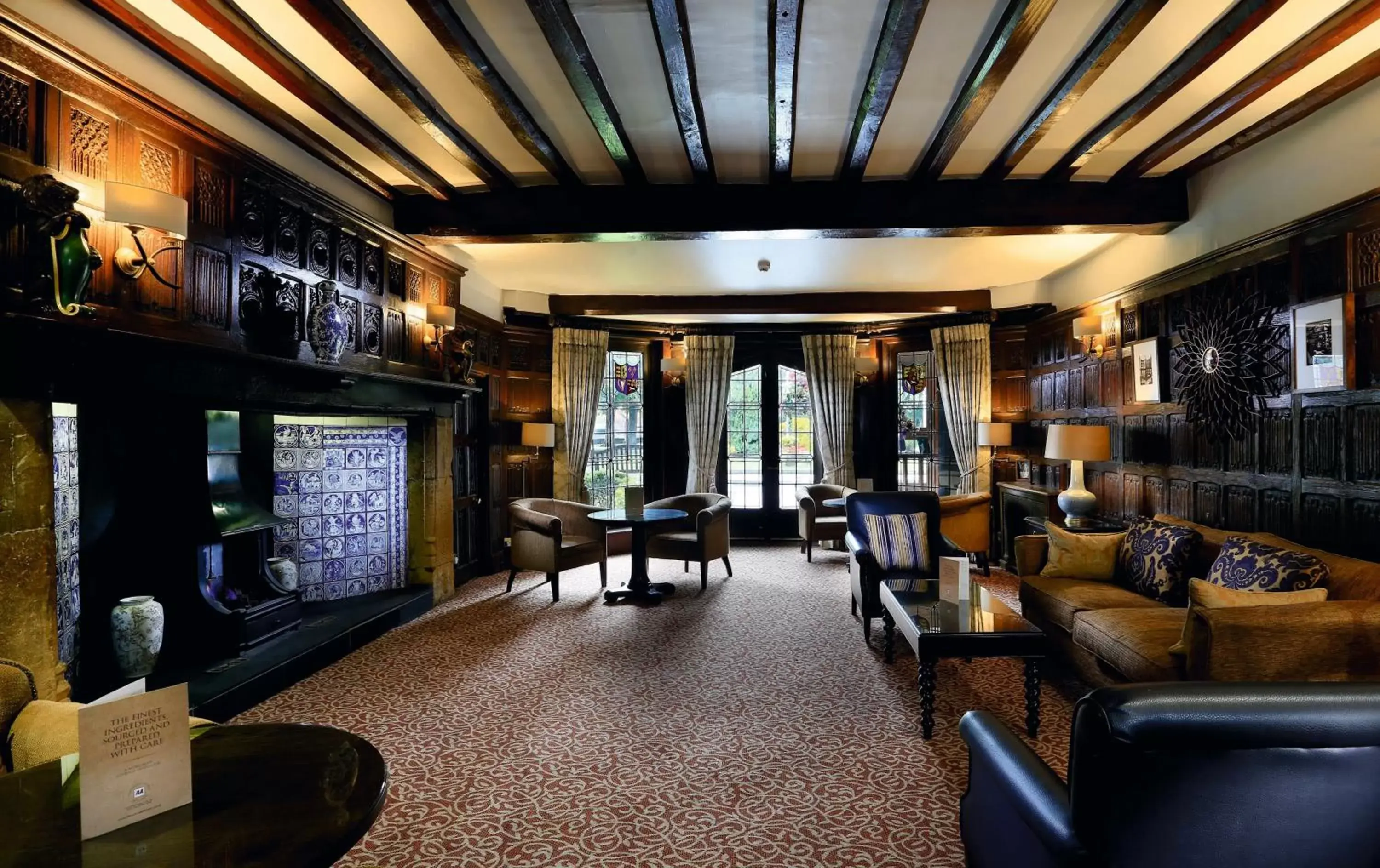 Lounge or bar in Macdonald Alveston Manor Hotel