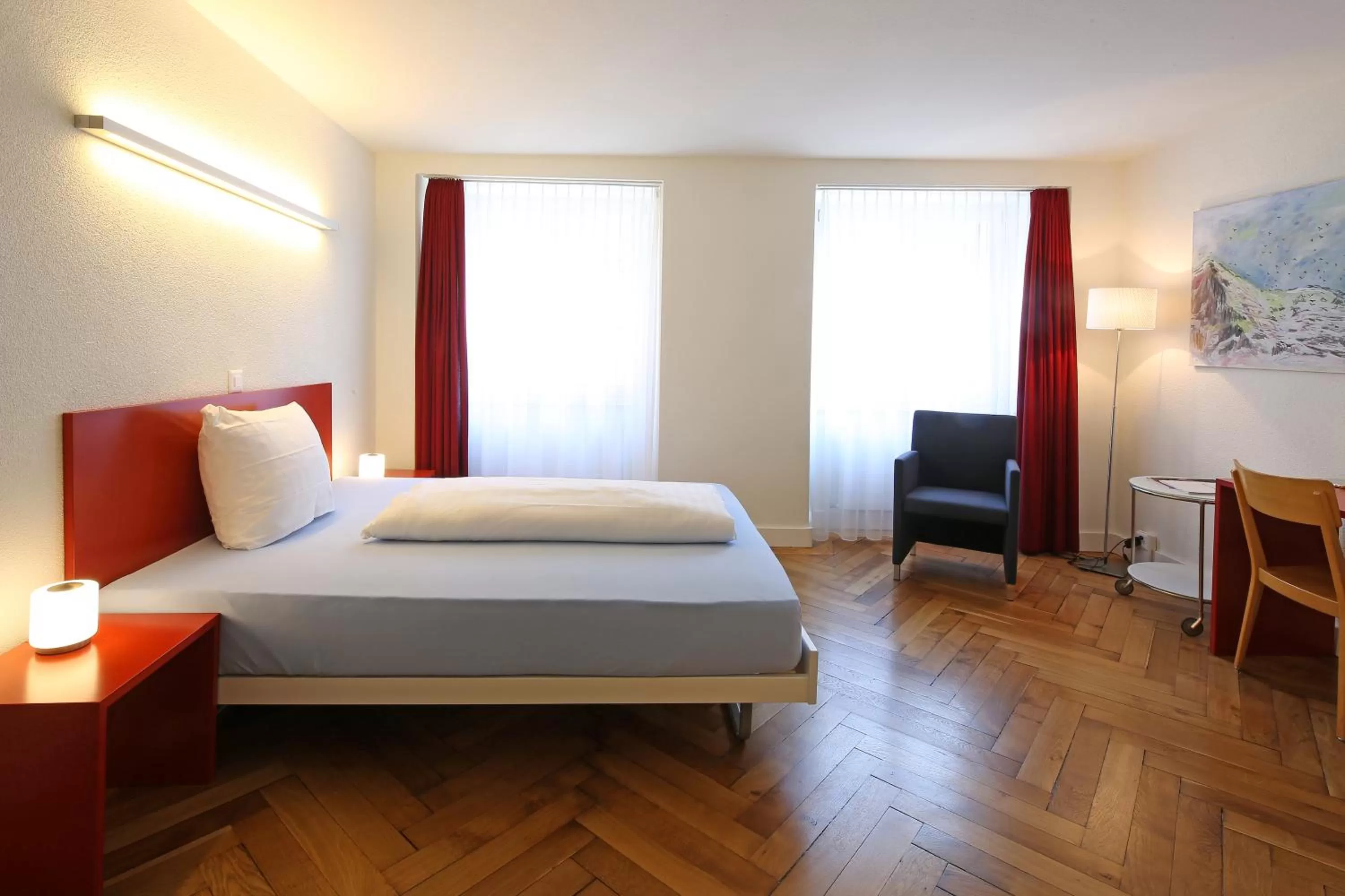 Day, Bed in Hotel Roter Ochsen