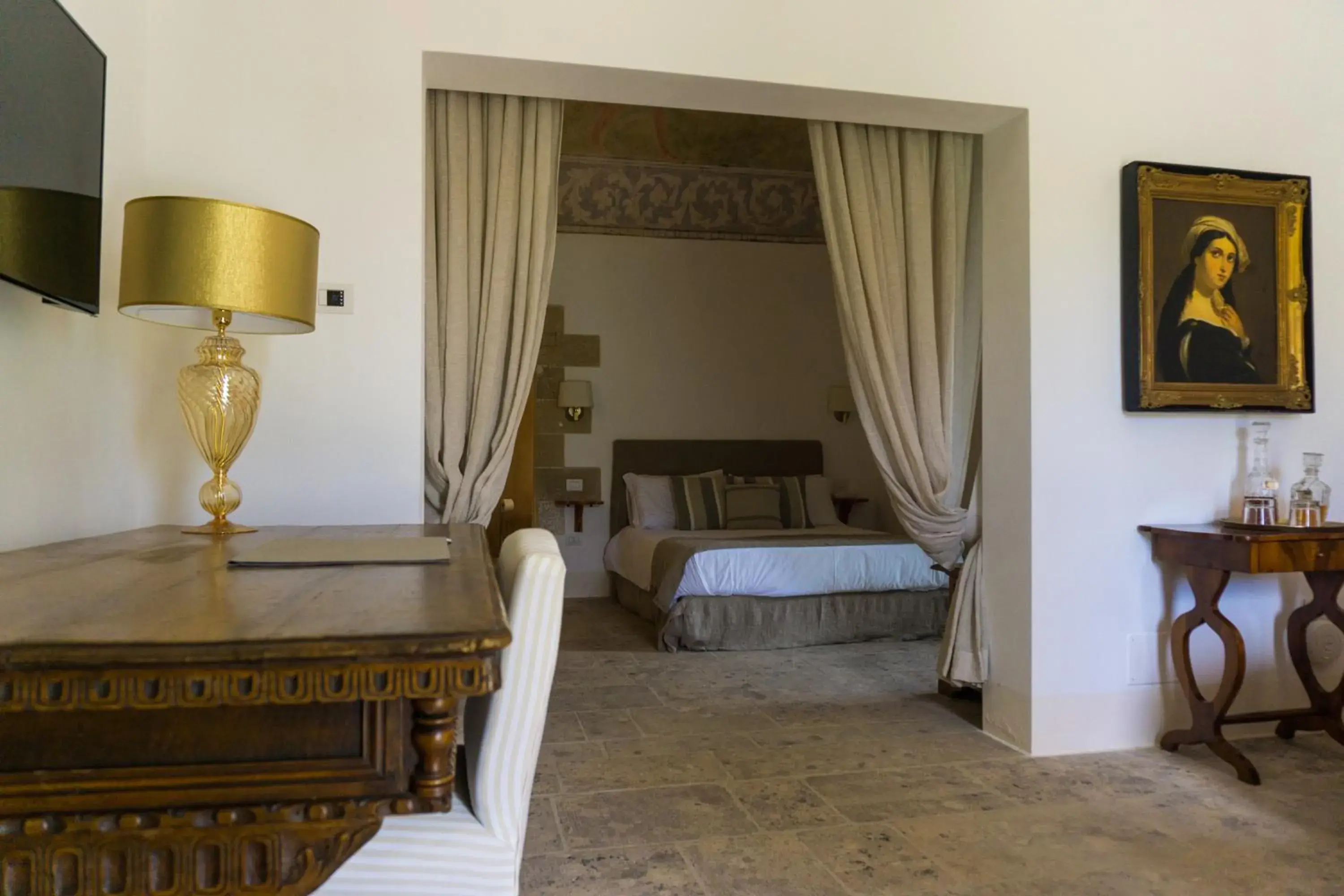 Bed in Palazzo Ducale Venturi - Luxury Hotel & Wellness