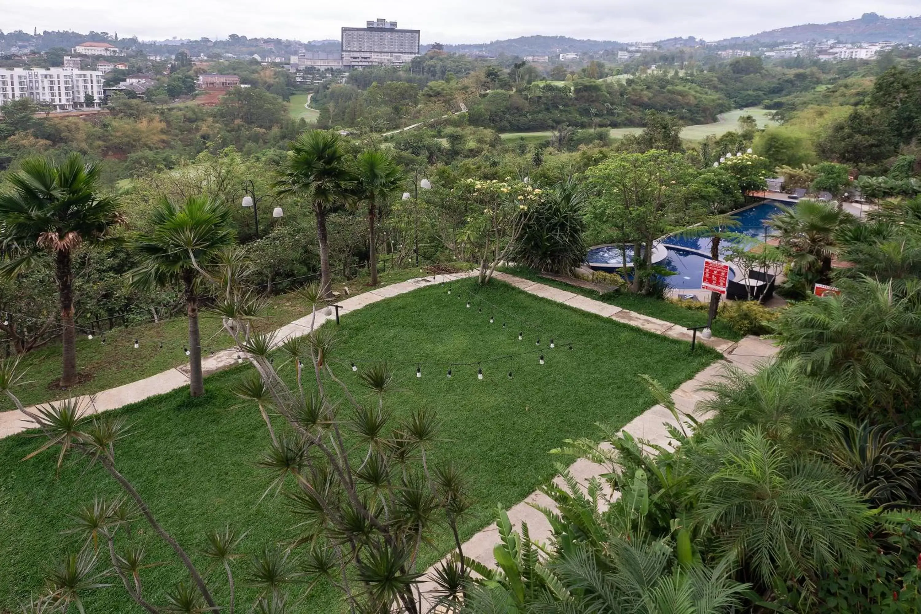 Bird's-eye View in Clove Hotel Bandung