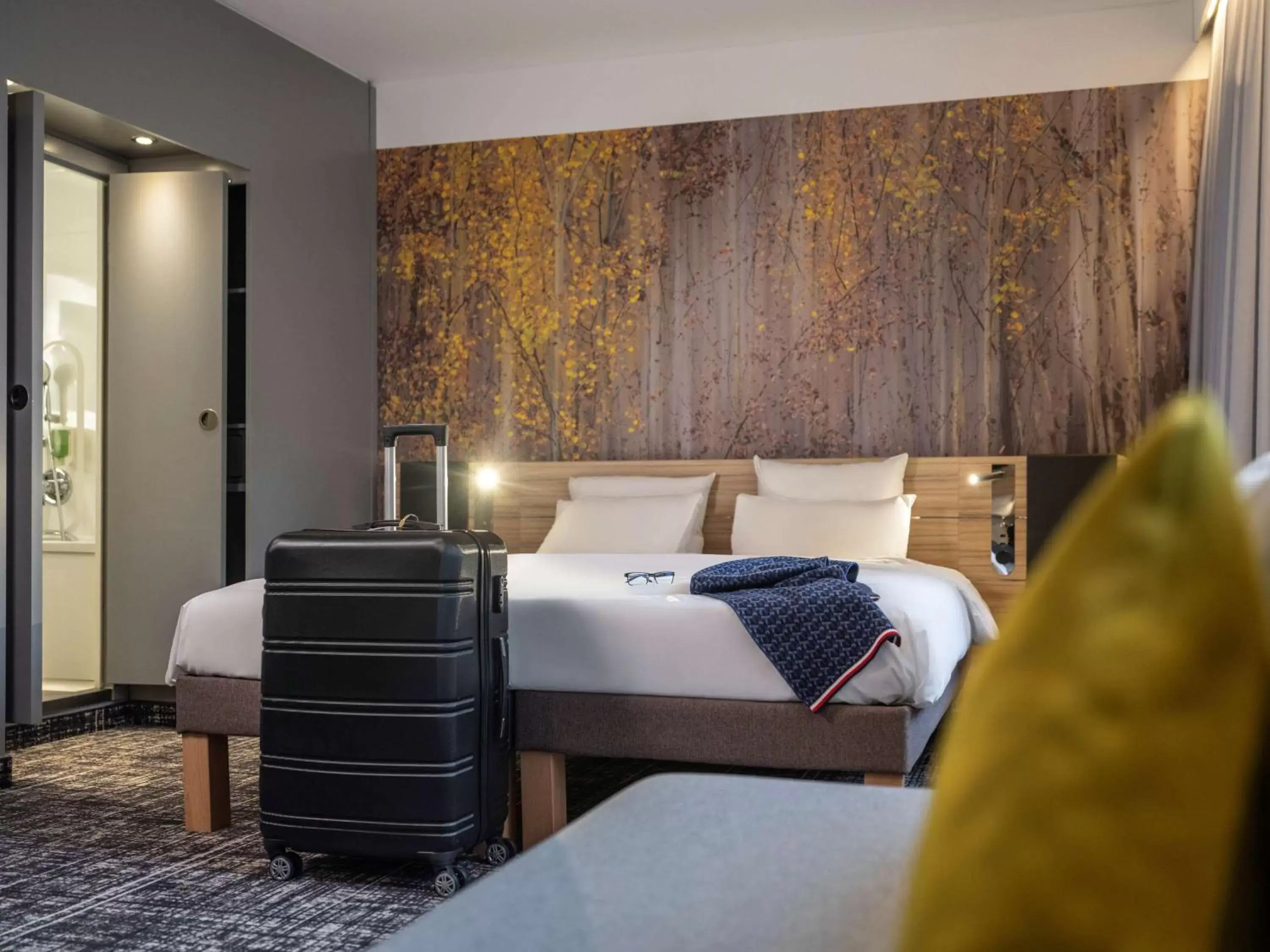 Bedroom, Bed in Novotel Suites Wien City Donau