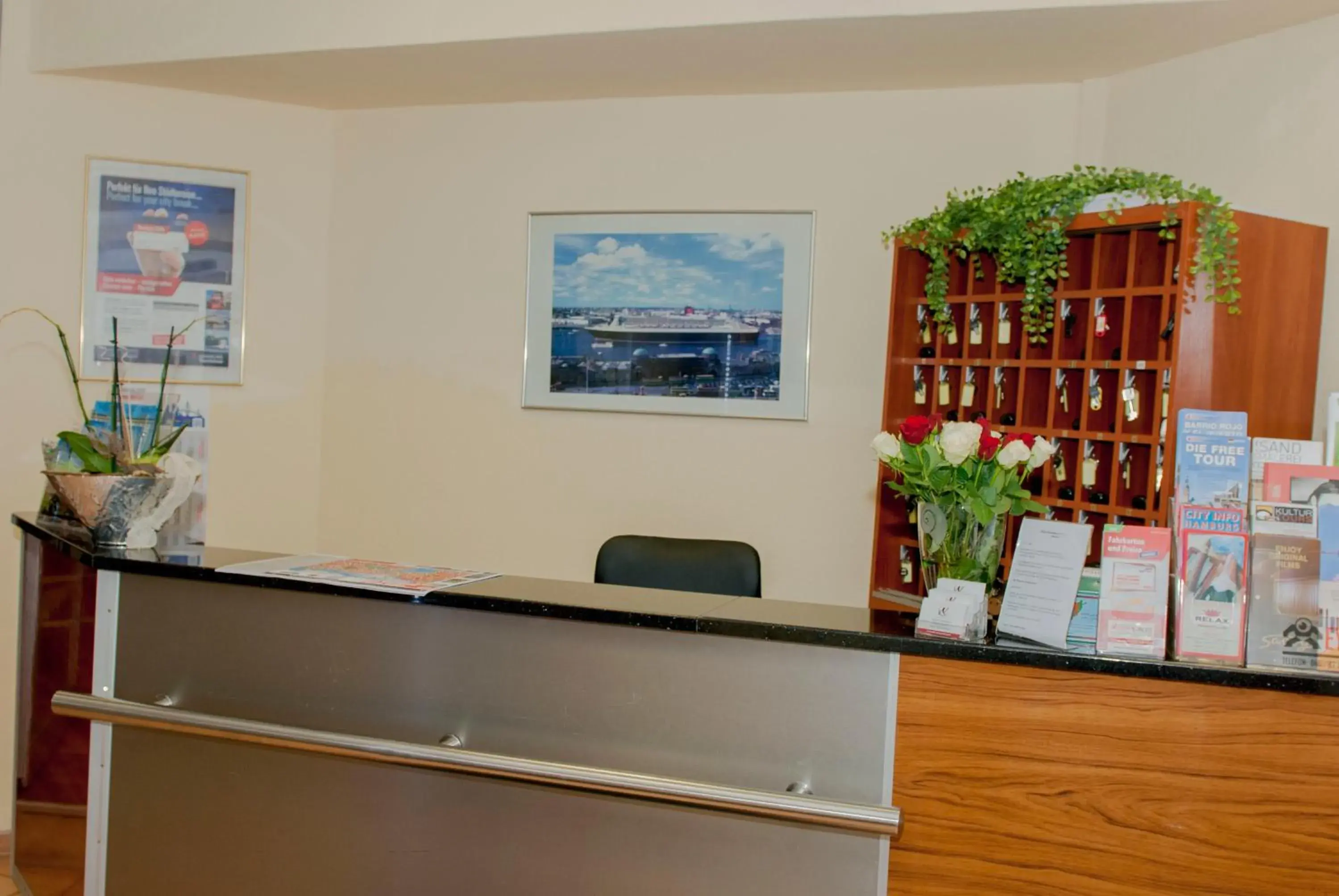 Lobby or reception in Hotel Residence am Hauptbahnhof Lobby or reception in Hotel Residence am Hauptbahnhof