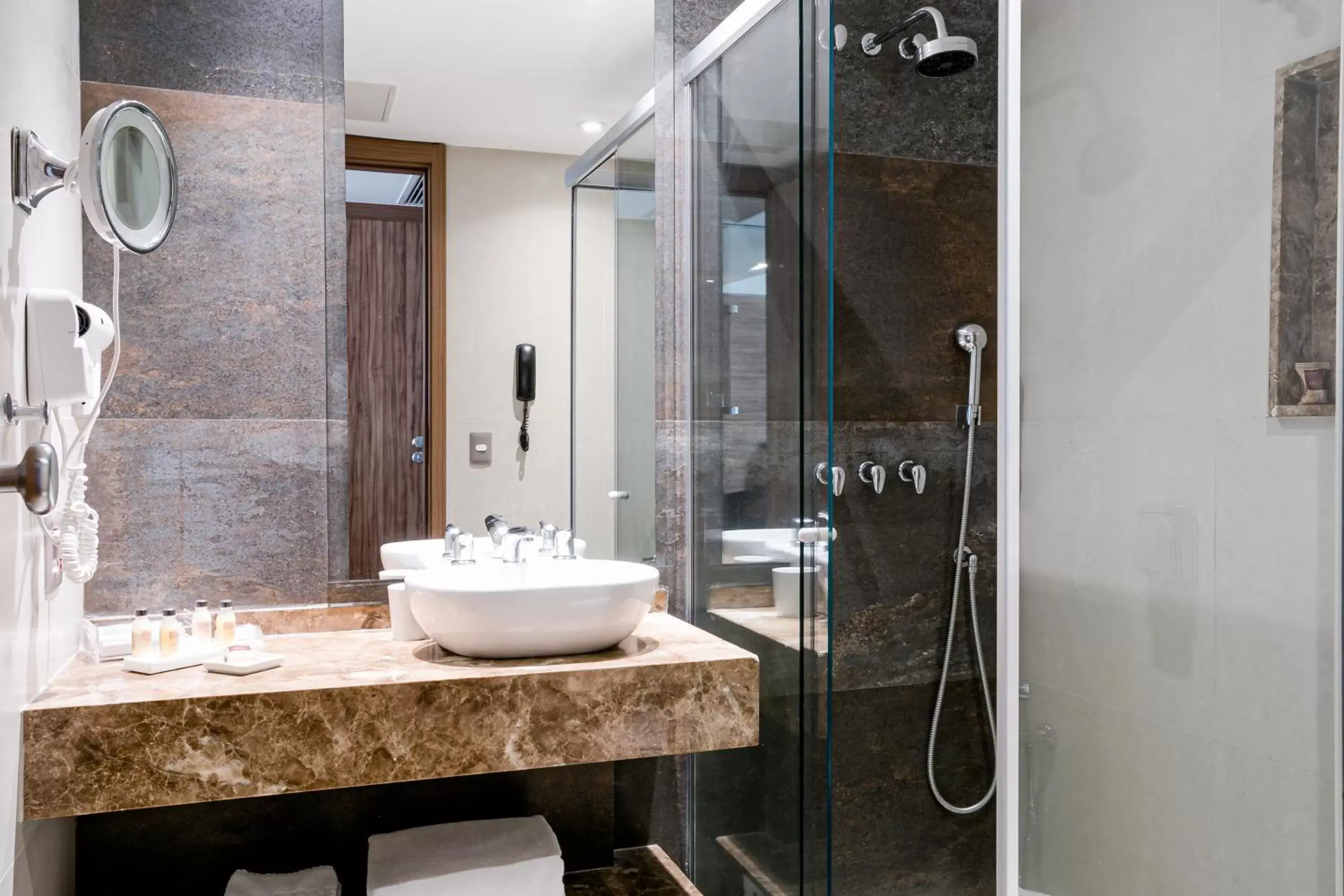 Bathroom in Arena Leme Hotel Bathroom in Arena Leme Hotel