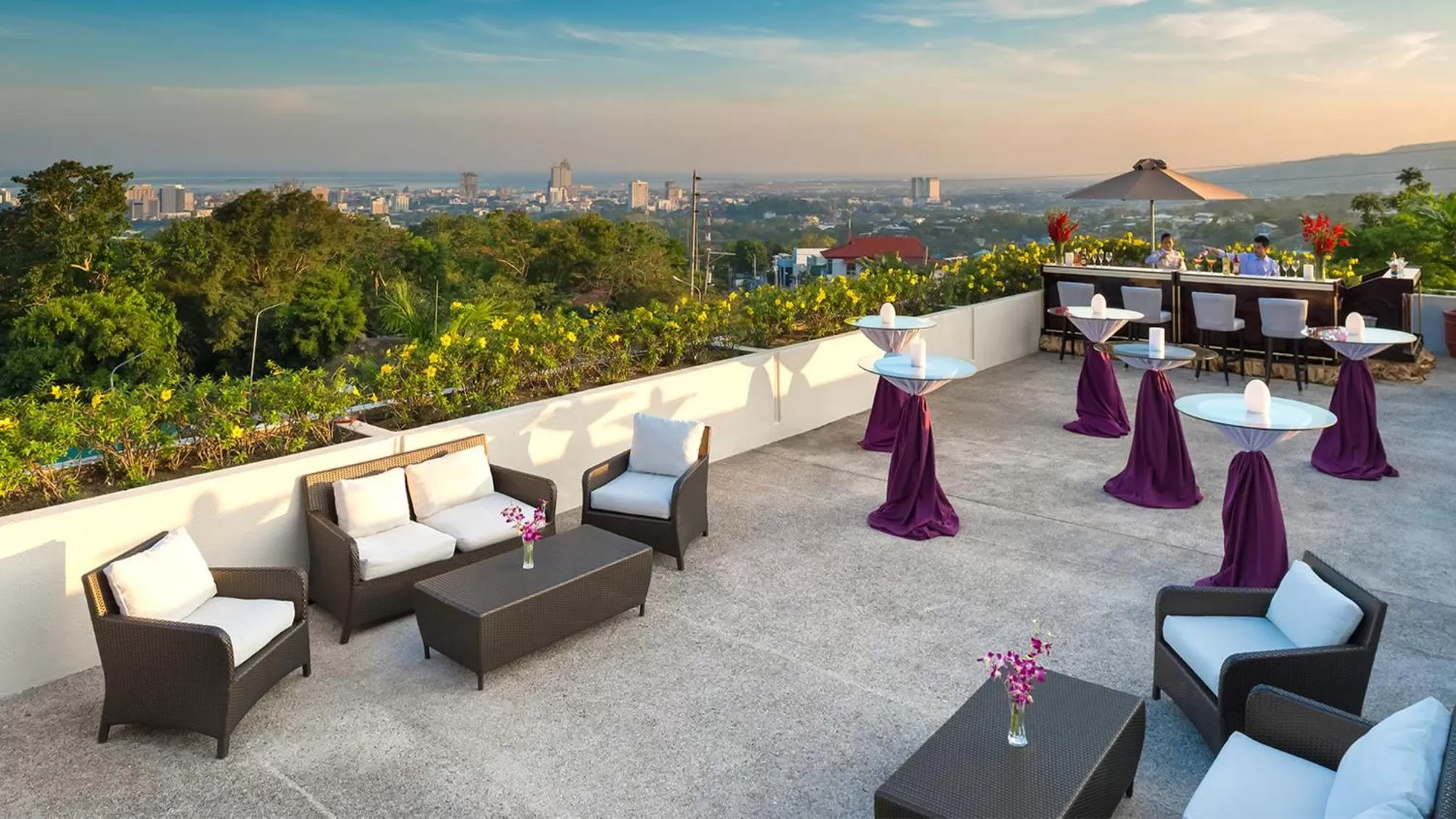 Balcony/Terrace in Marco Polo Plaza Cebu