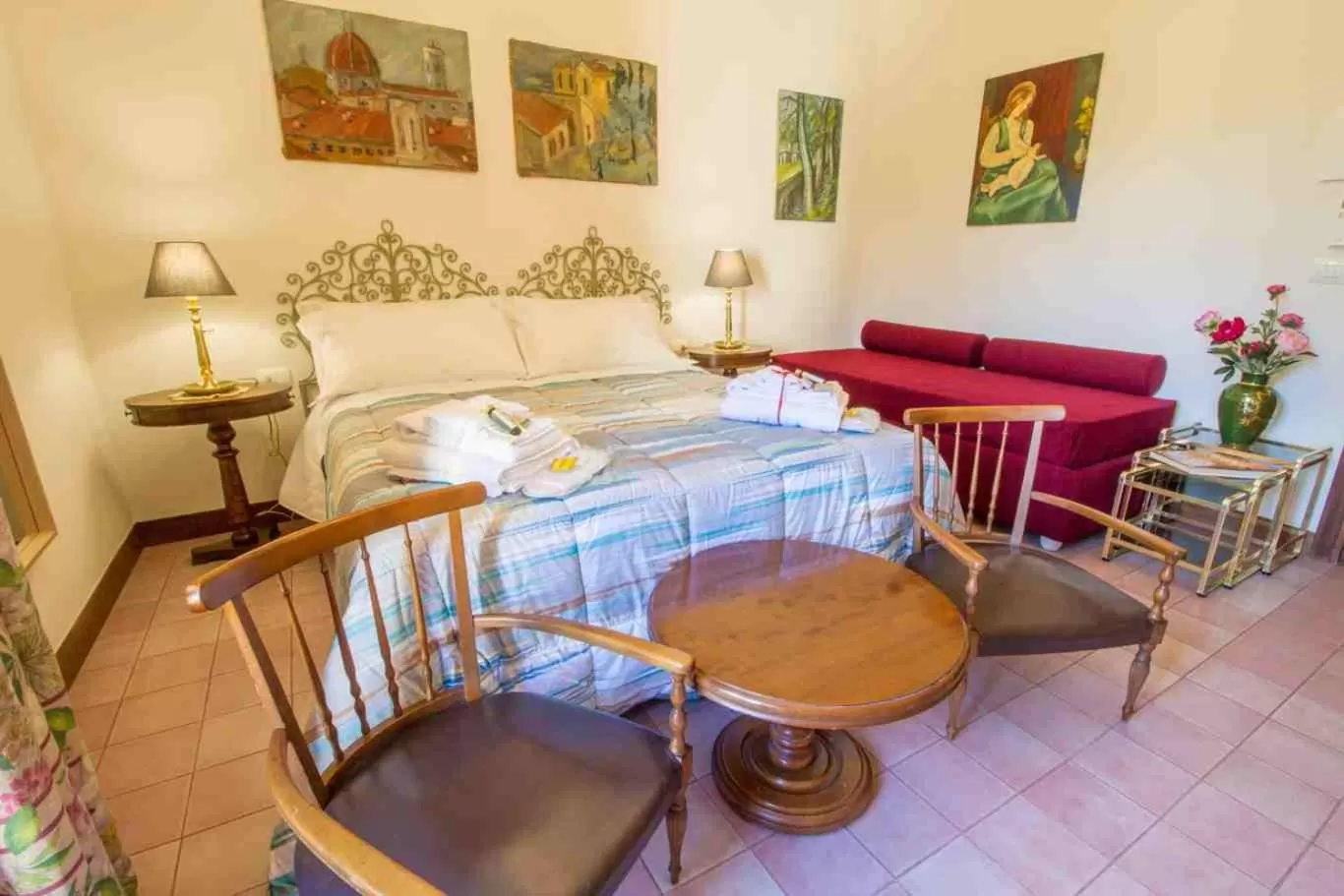 Bedroom, Bed in B&B PALAZZI