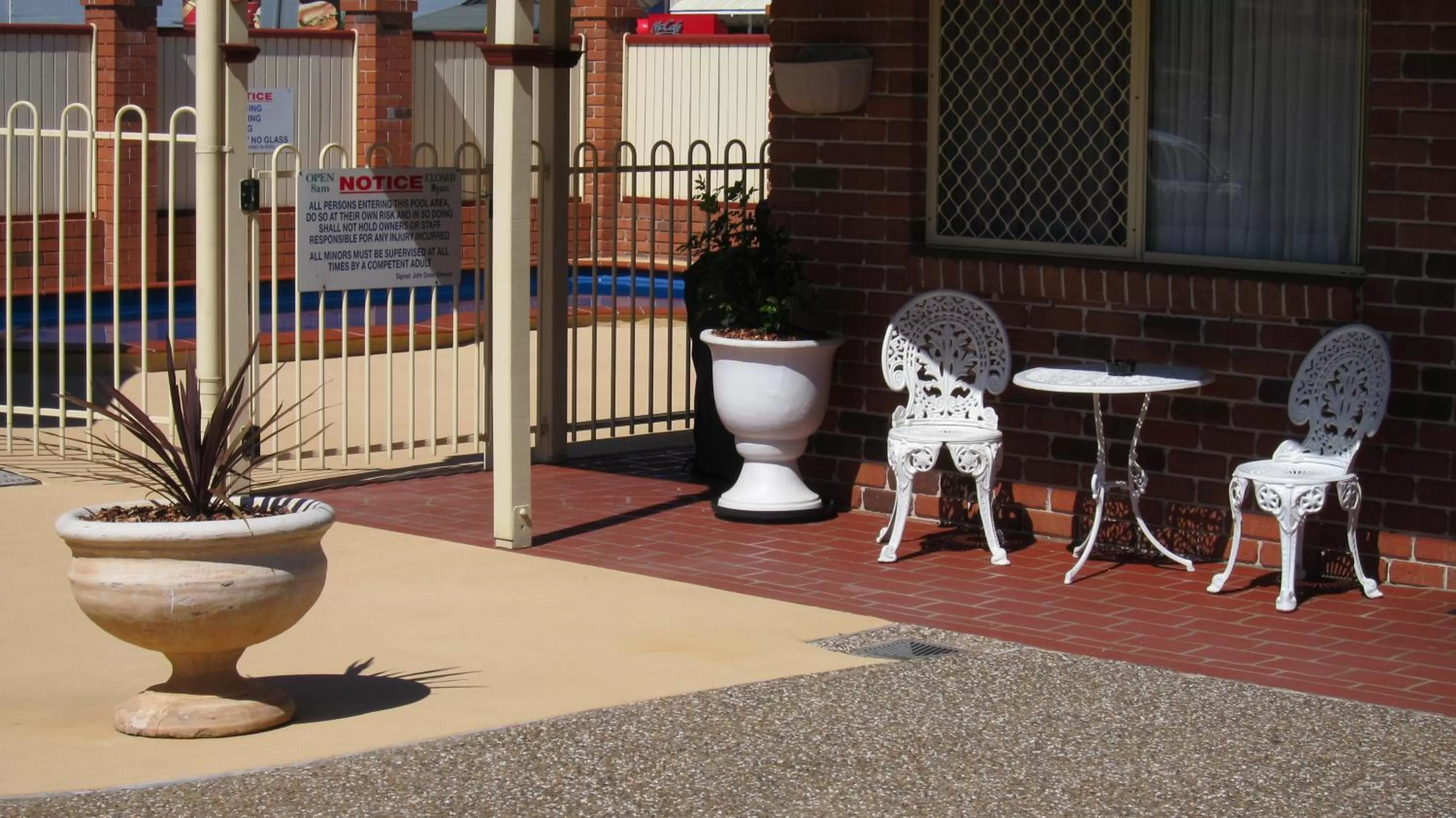 Balcony/Terrace in Dalby Mid Town Motor Inn
