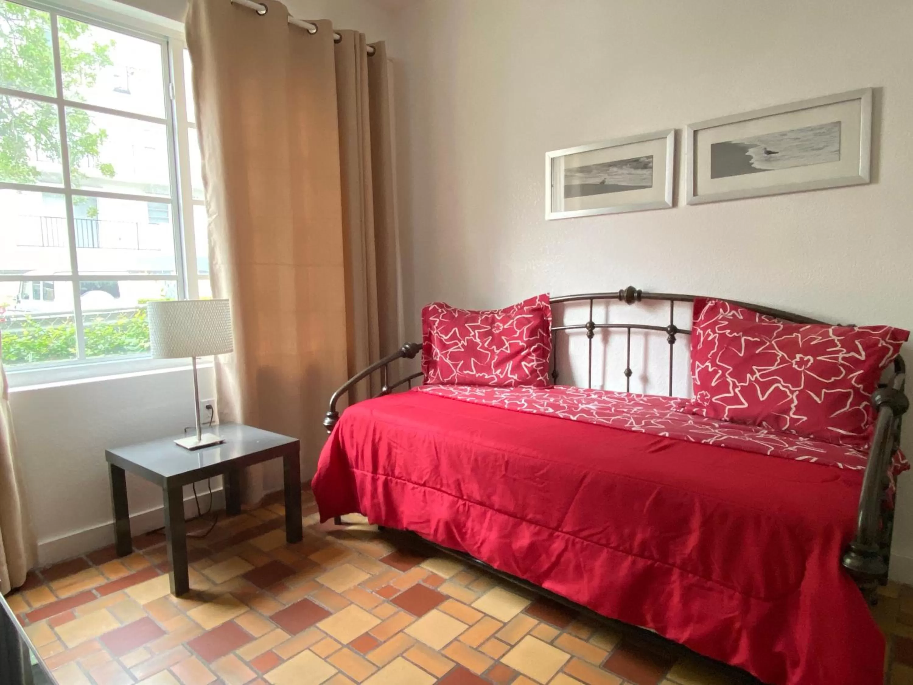 Bed in Harding Boutique Apartments