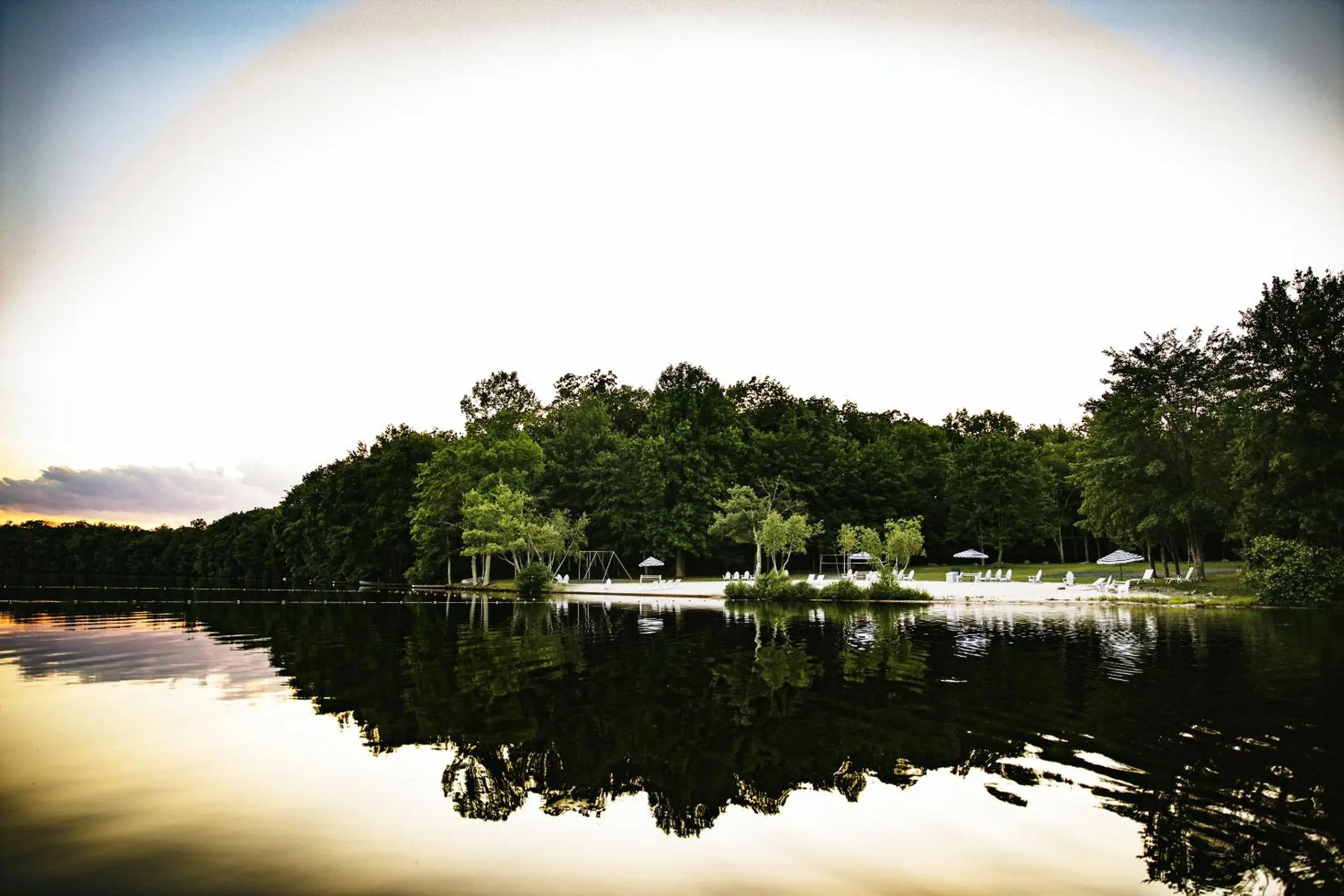 Natural landscape in Mountain Springs Lake Resort