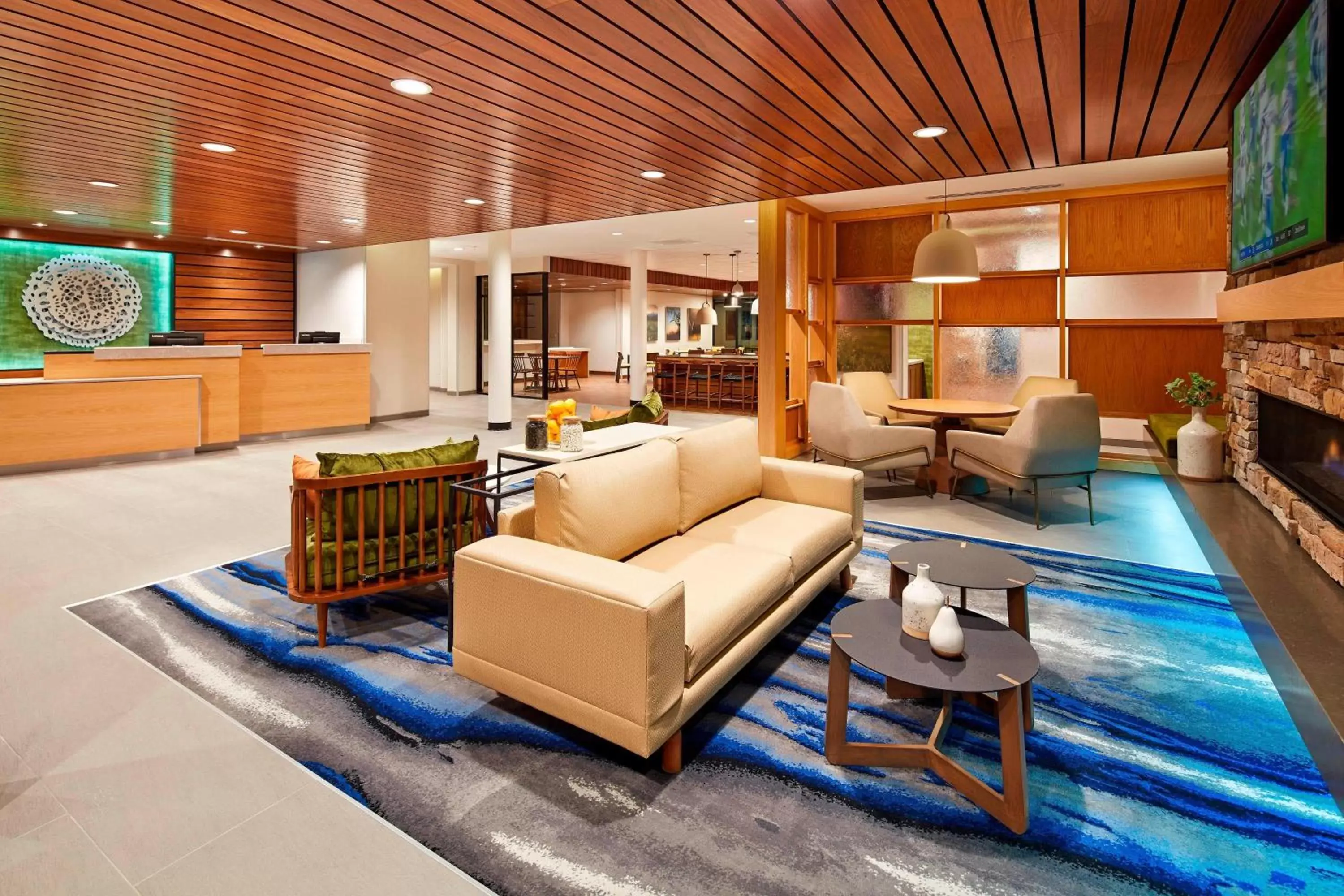 Lobby or reception, Seating Area in Fairfield by Marriott Inn & Suites Indio Coachella Valley