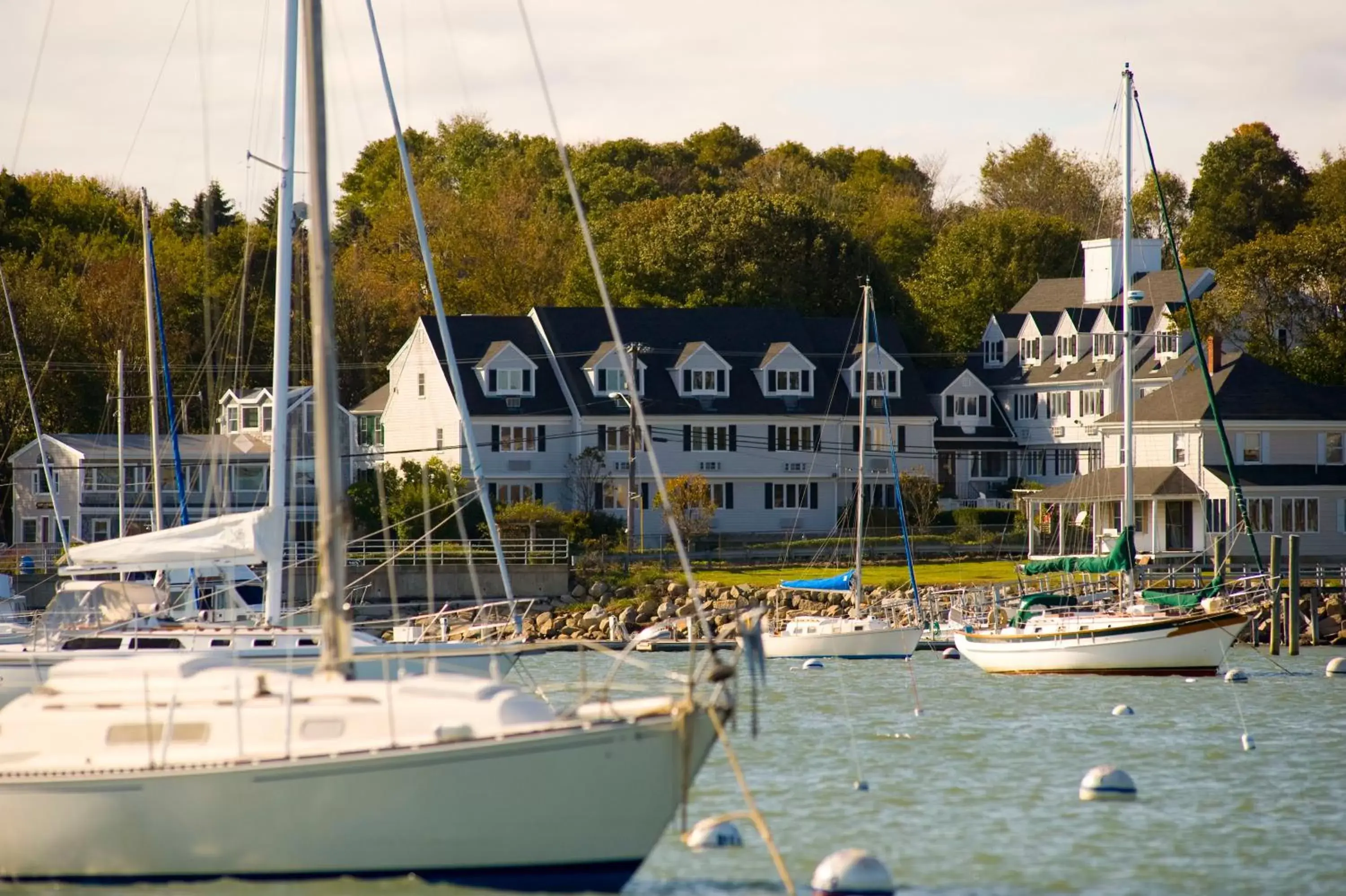 Bird's eye view, Property Building in The Inn at Scituate Harbor