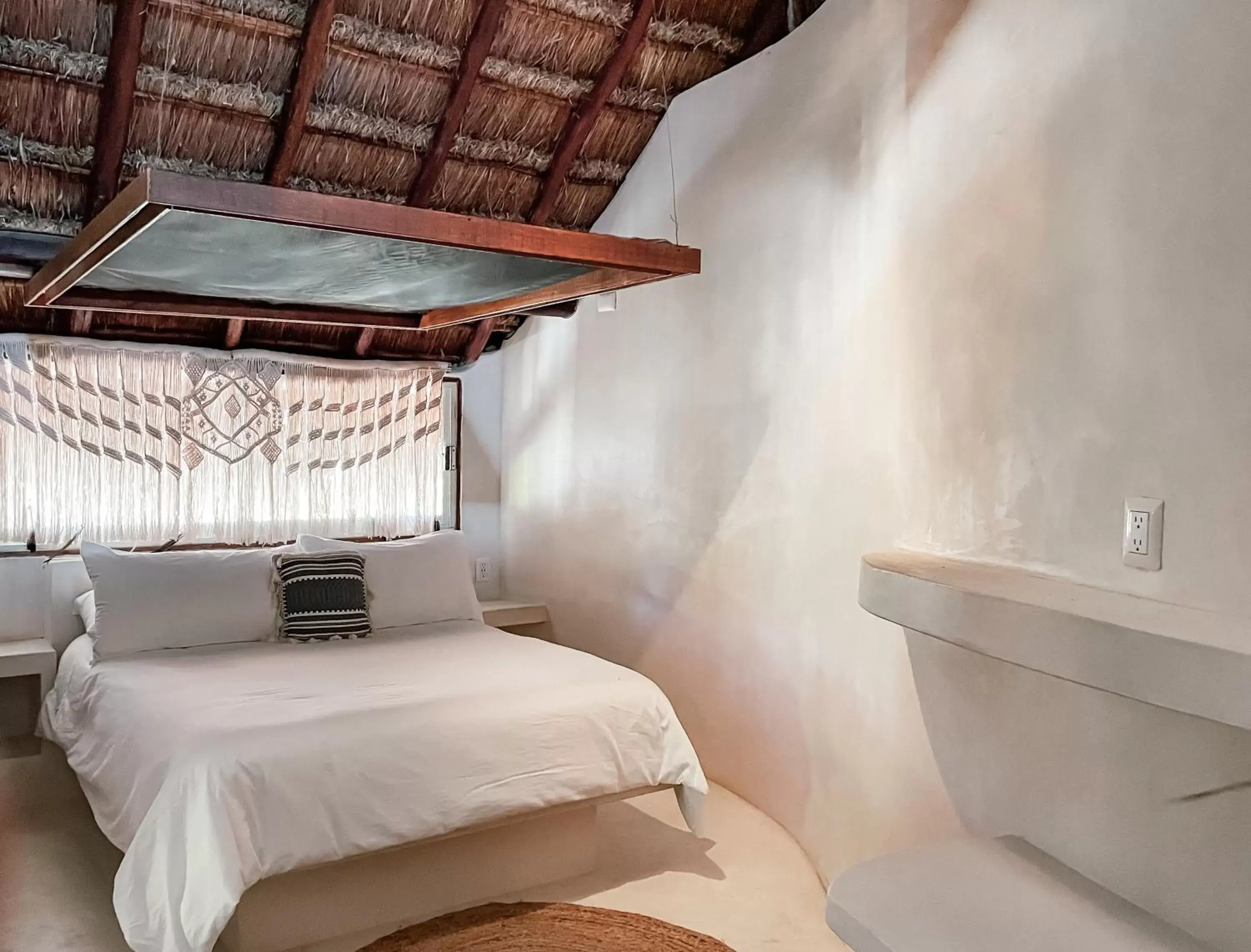 Bed in Amansala Resort