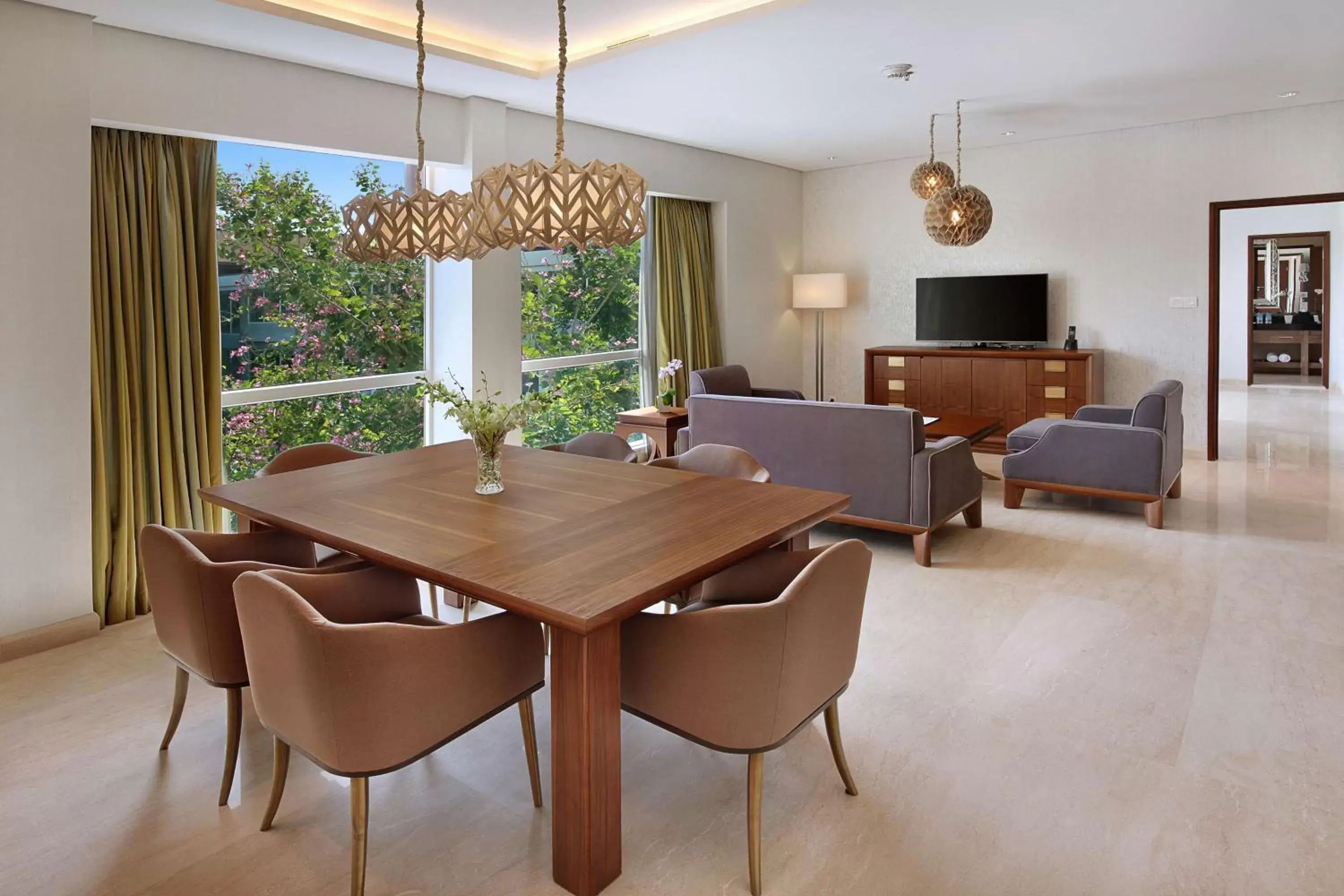 Living room, Dining Area in Hilton Garden Inn Bali Ngurah Rai Airport