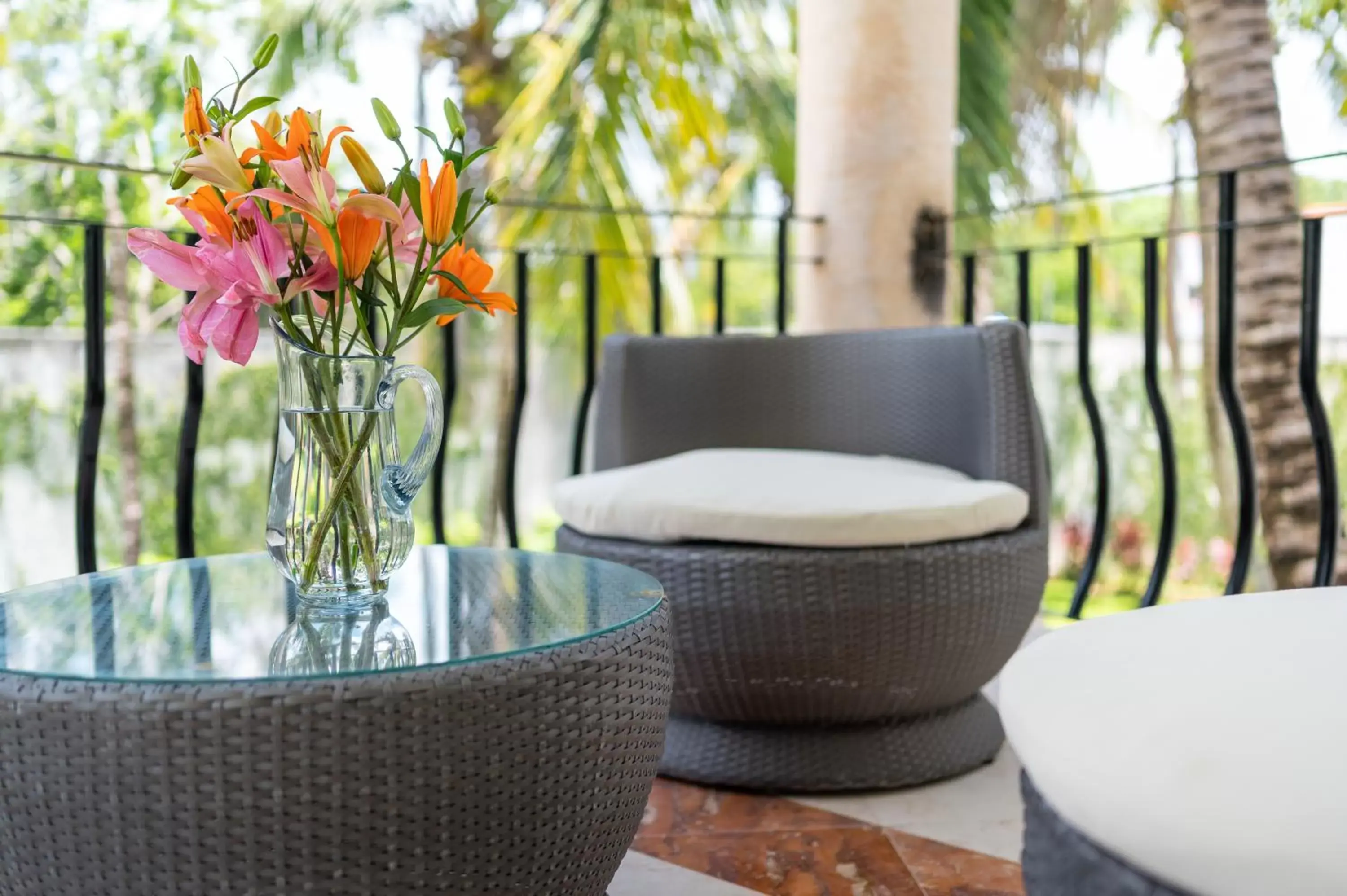 Balcony/Terrace, Seating Area in Villa Palmeras