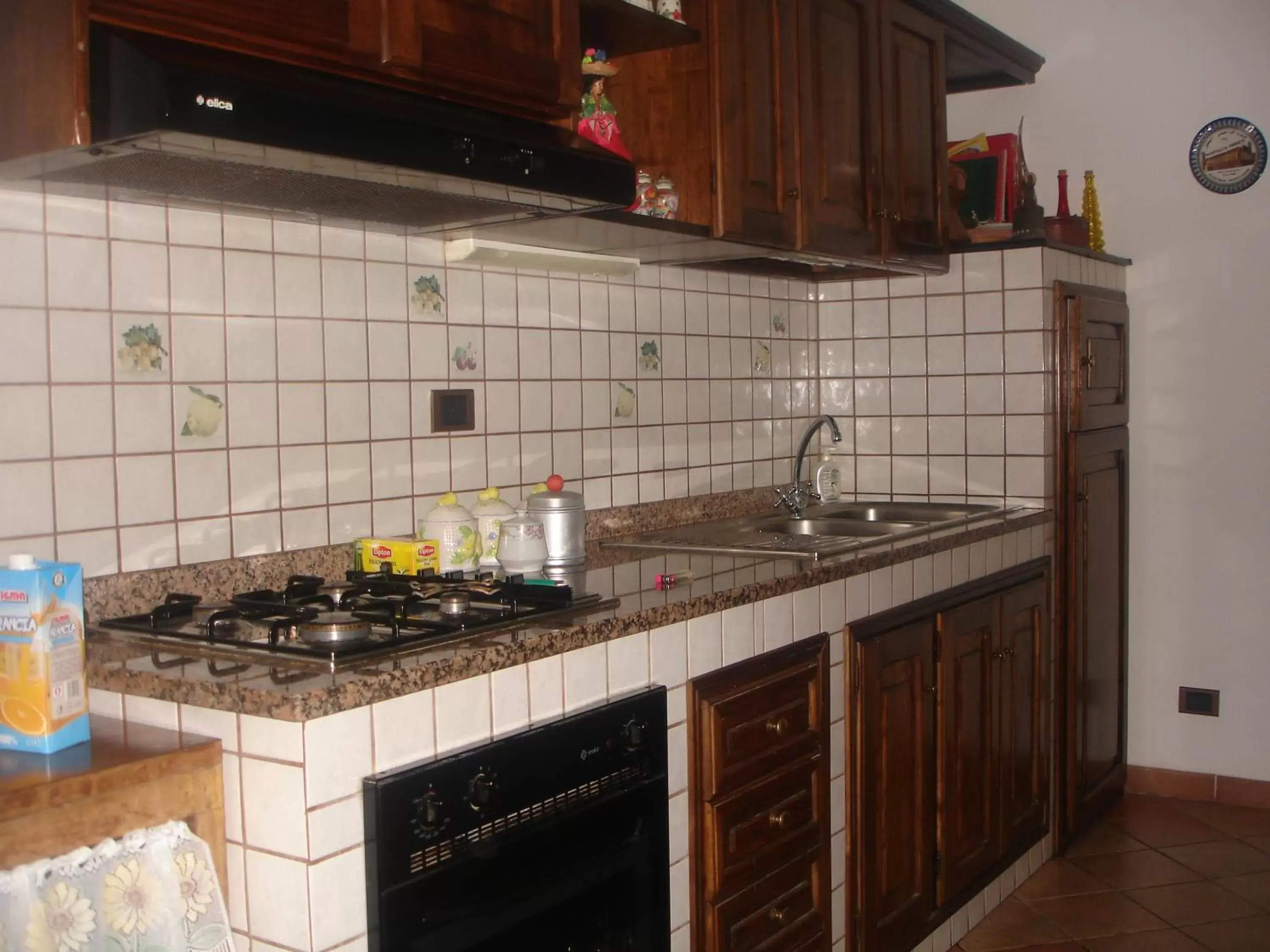 Communal kitchen, Kitchen/Kitchenette in B&B Le Palme