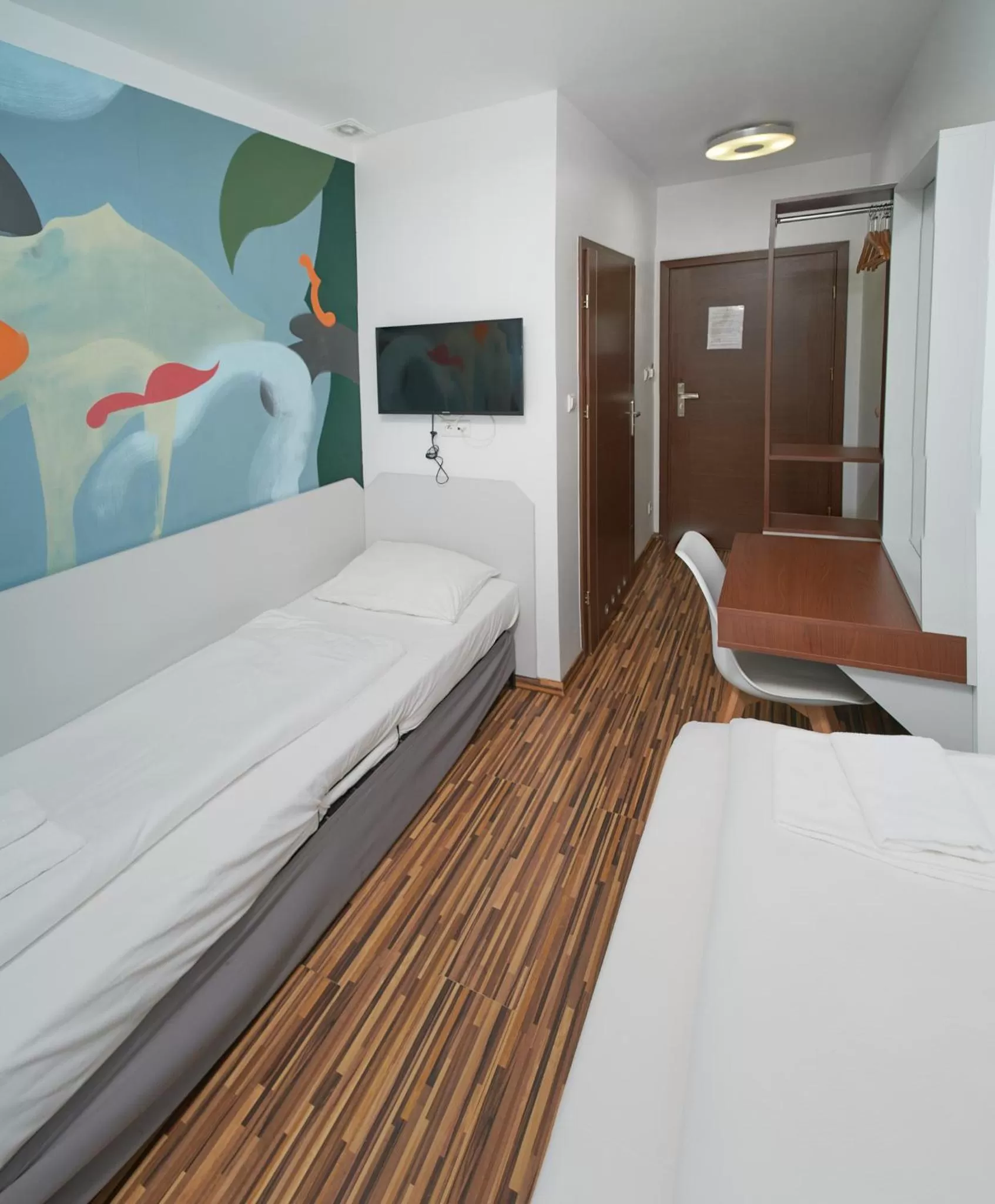 Bed in Akira Bed & Breakfast