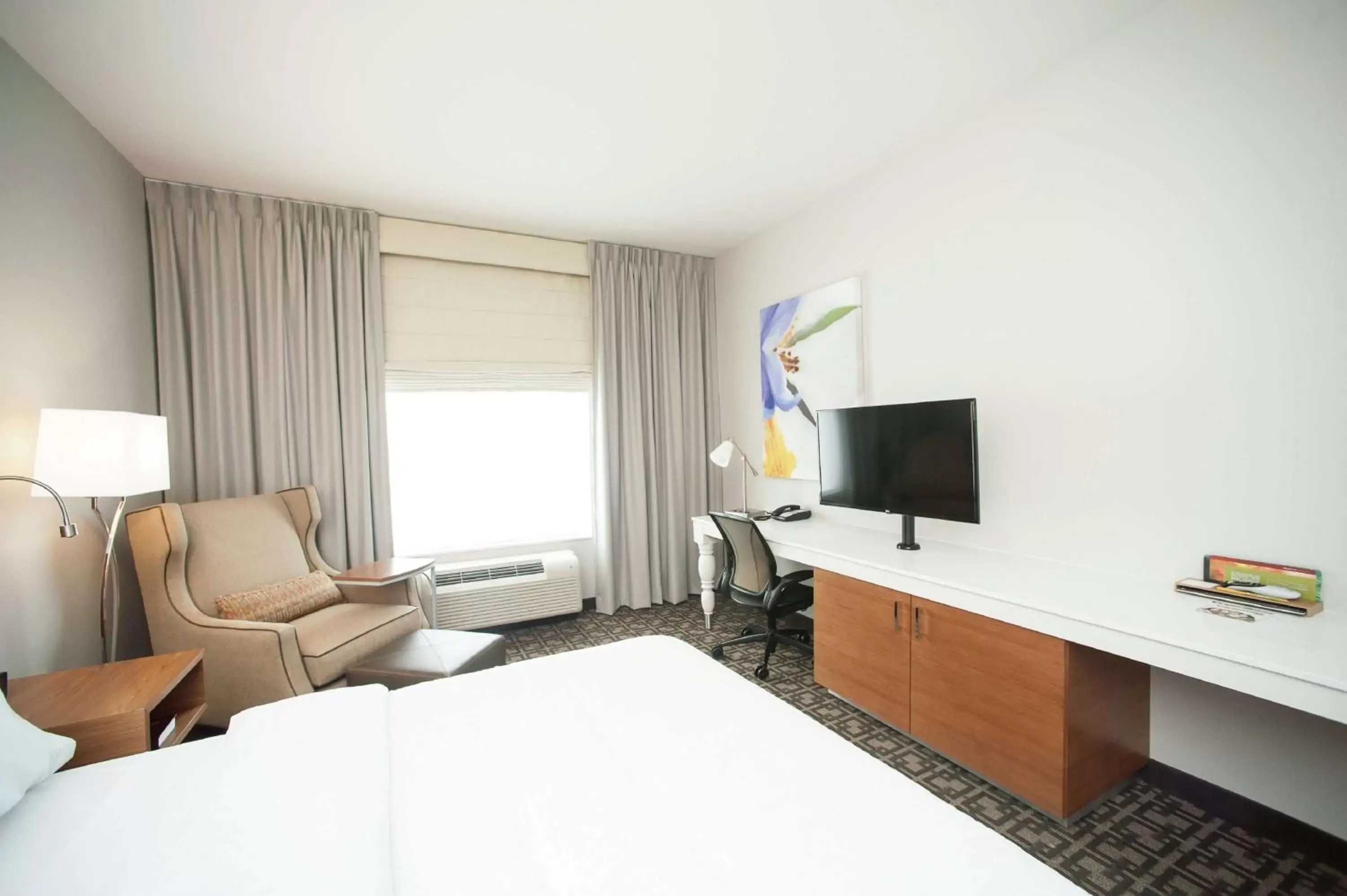 Bedroom, TV/Entertainment Center in Hilton Garden Inn San Antonio-Live Oak Conference Center