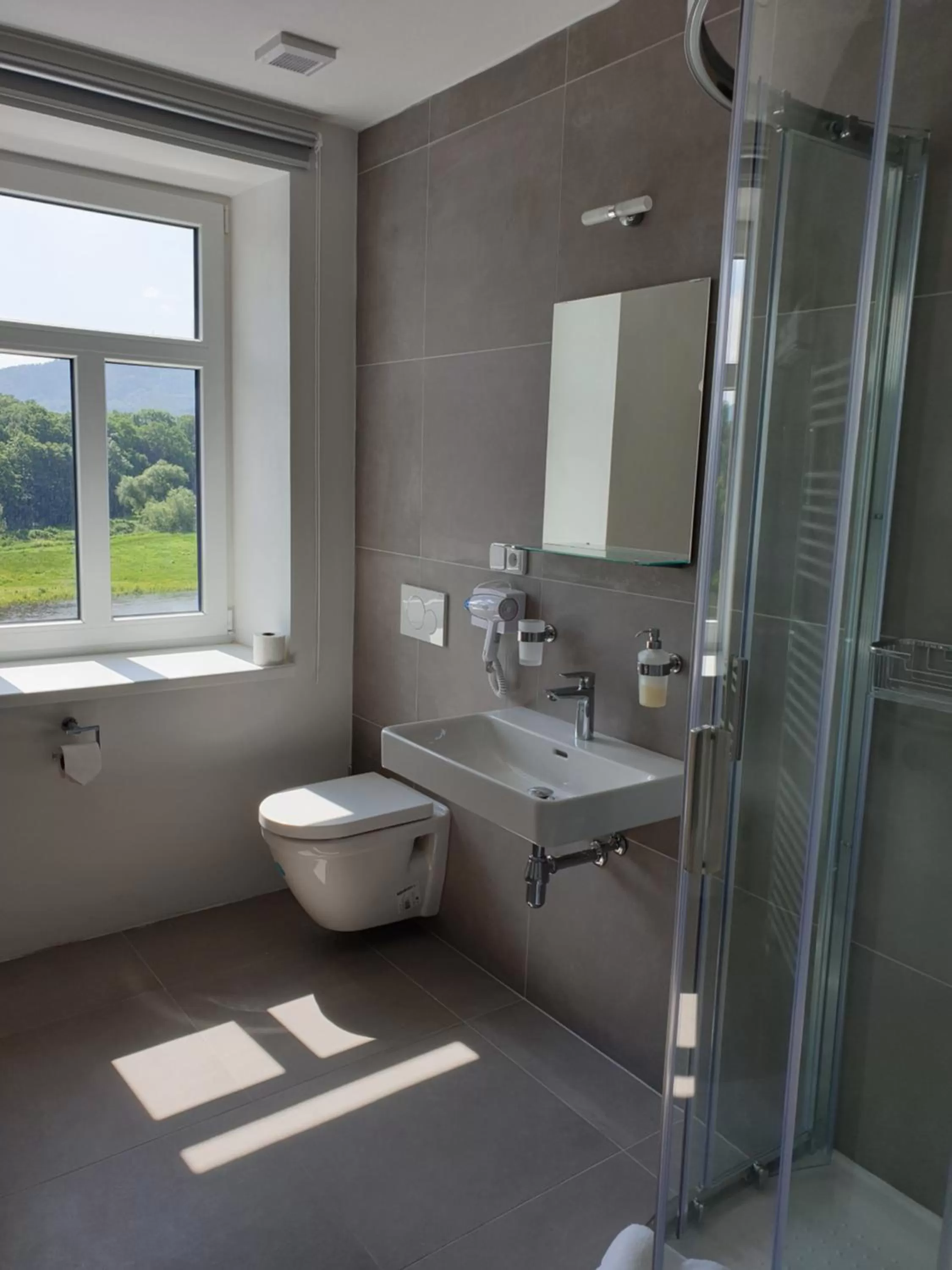 Shower in Penzion Via Ferrata